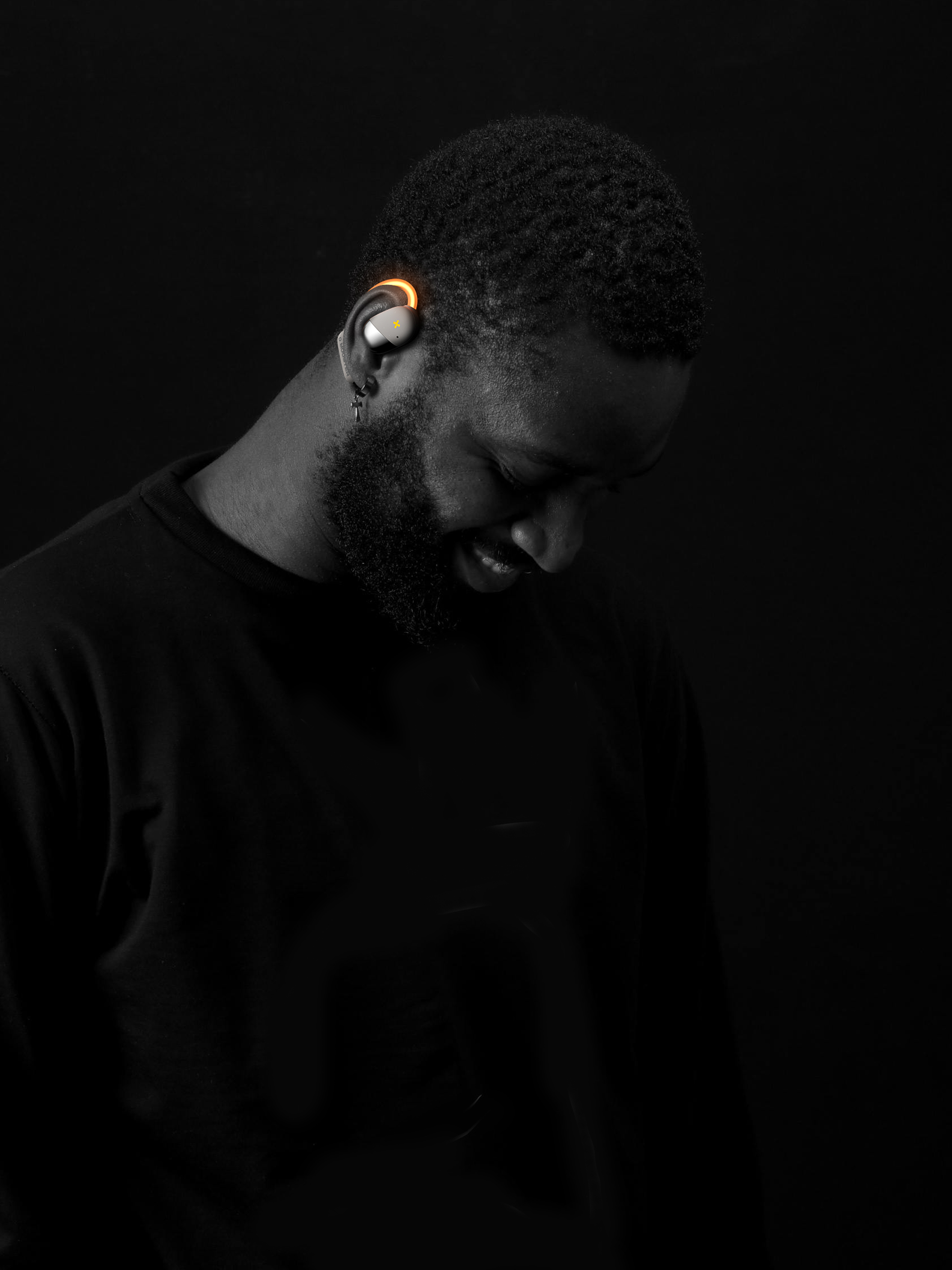 Big Monster，dmooster，Bluetooth headset，Sports headset，industrial design，Render，Chaopin，