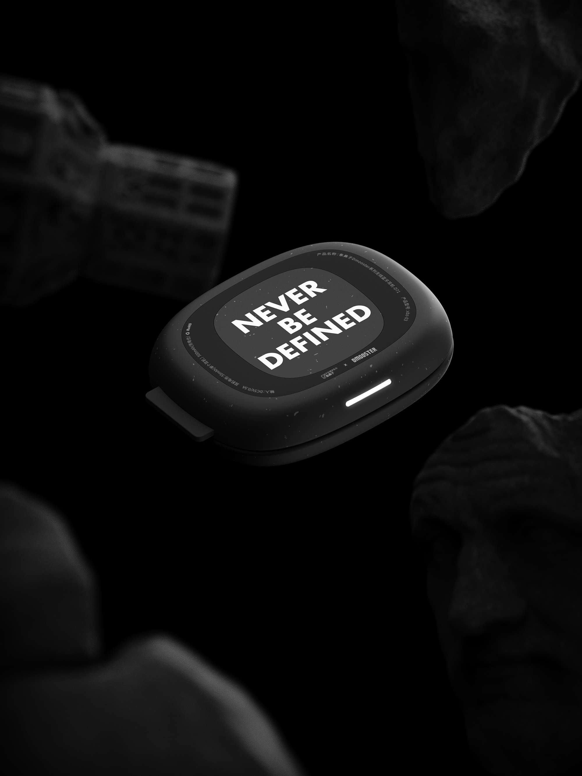 Big Monster，dmooster，Bluetooth headset，Sports headset，industrial design，Render，Chaopin，