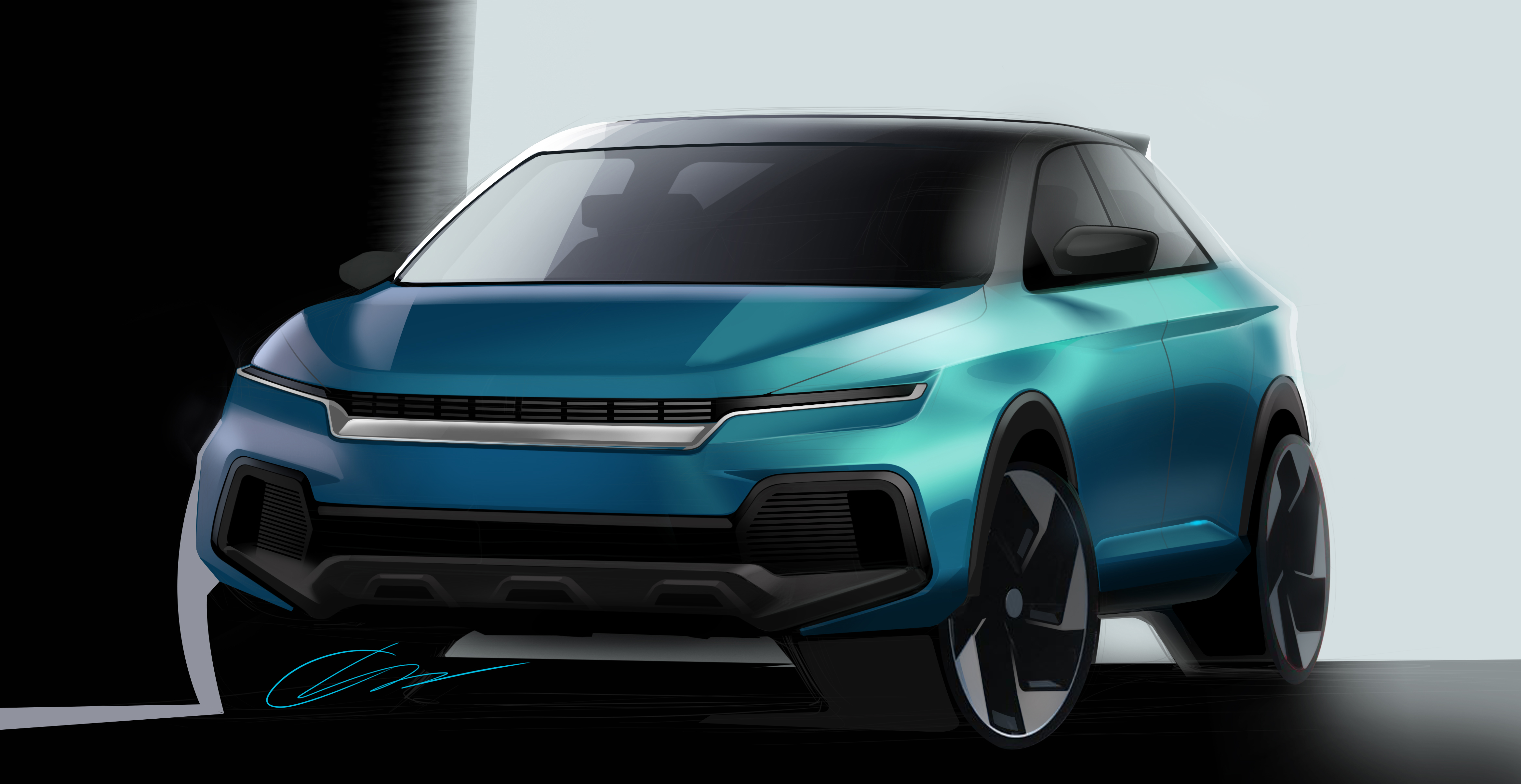 phác thảo，thiết kế，xe hơi，ý tưởng phác thảo，