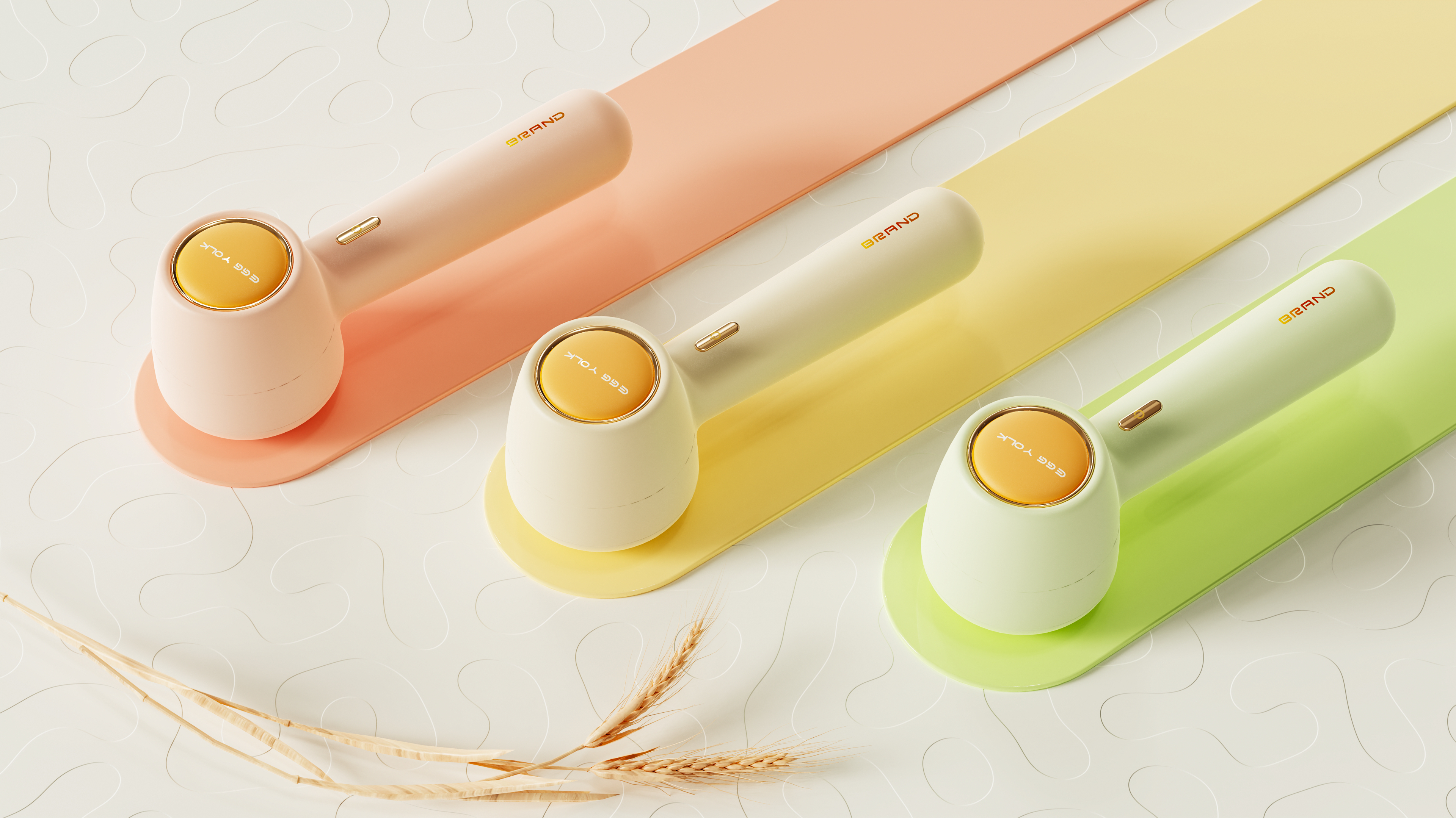 Wool ball trimmer，Small household appliance design，Small egg yolk，