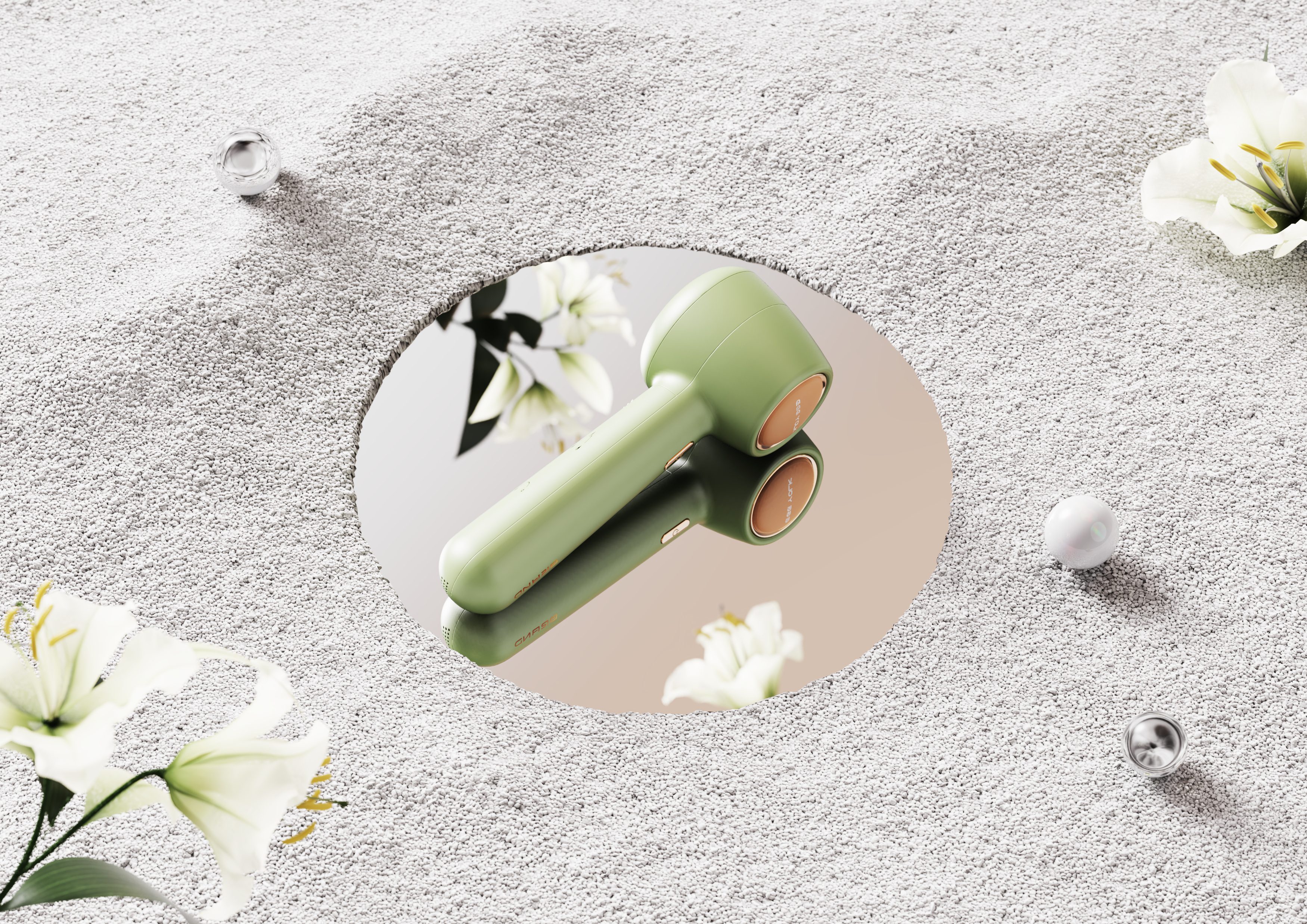 Wool ball trimmer，Small household appliance design，Small egg yolk，