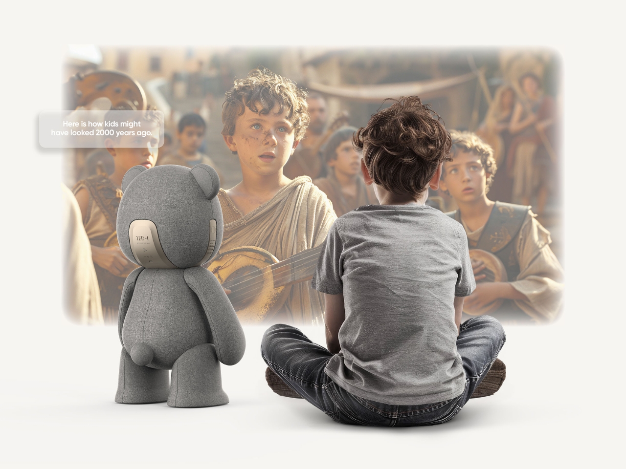 interaction，Tech Parenting，teddy bear，TED-I，