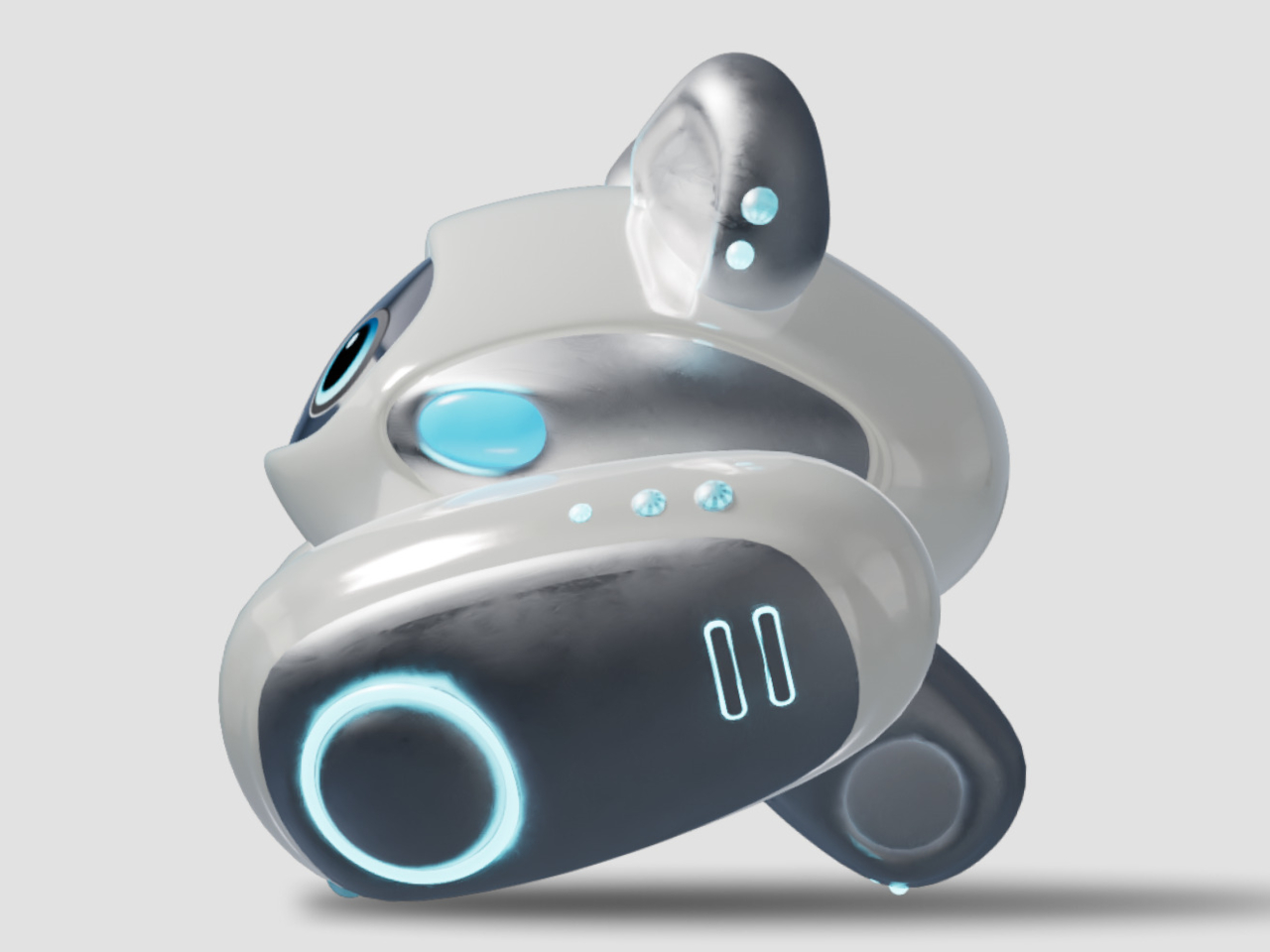 AI robot，emotional support，Care for the Elderly，cute pet，