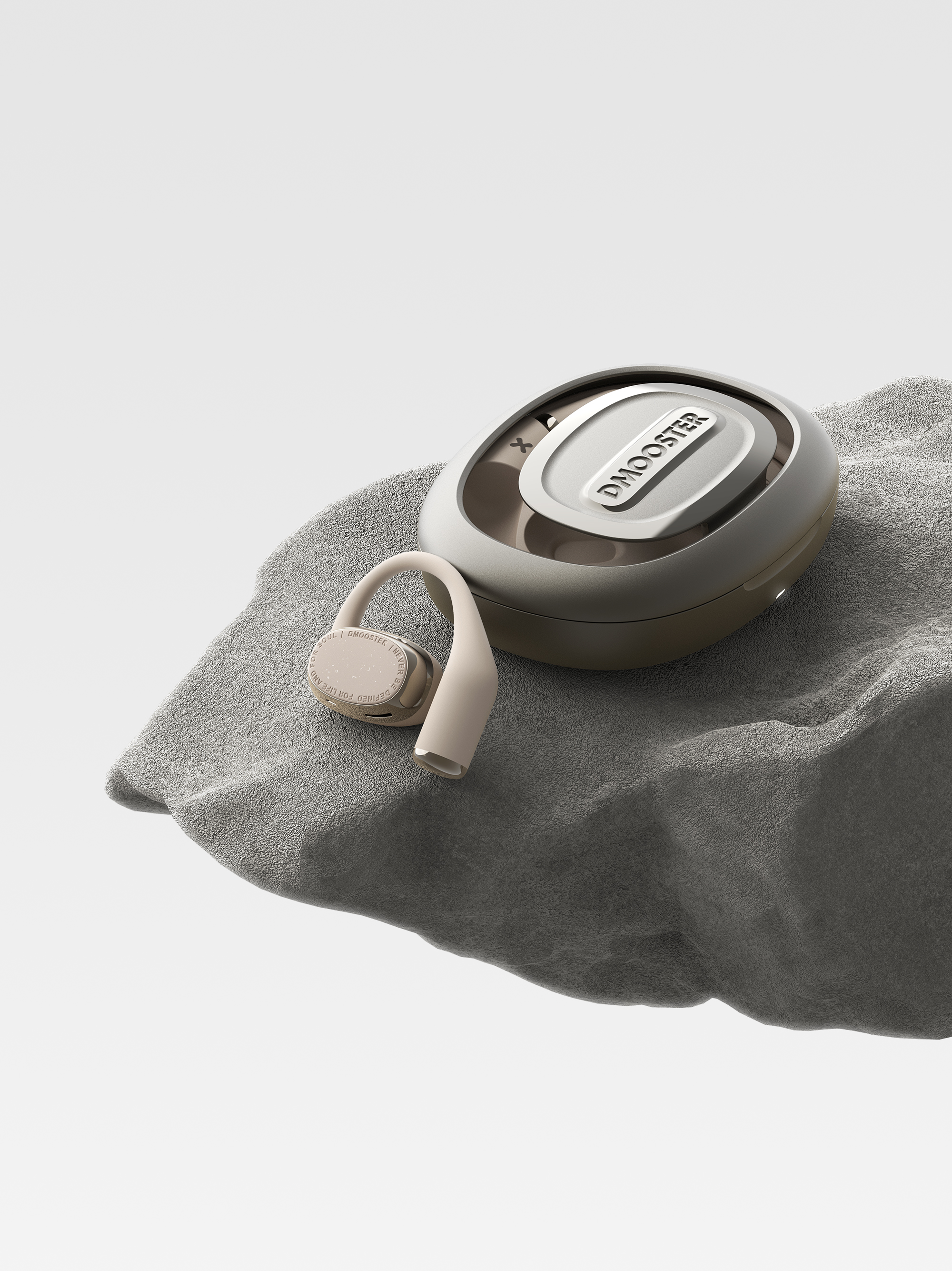 Big Monster，dmooster，Bluetooth headset，Sports headset，industrial design，Render，headset，brand，