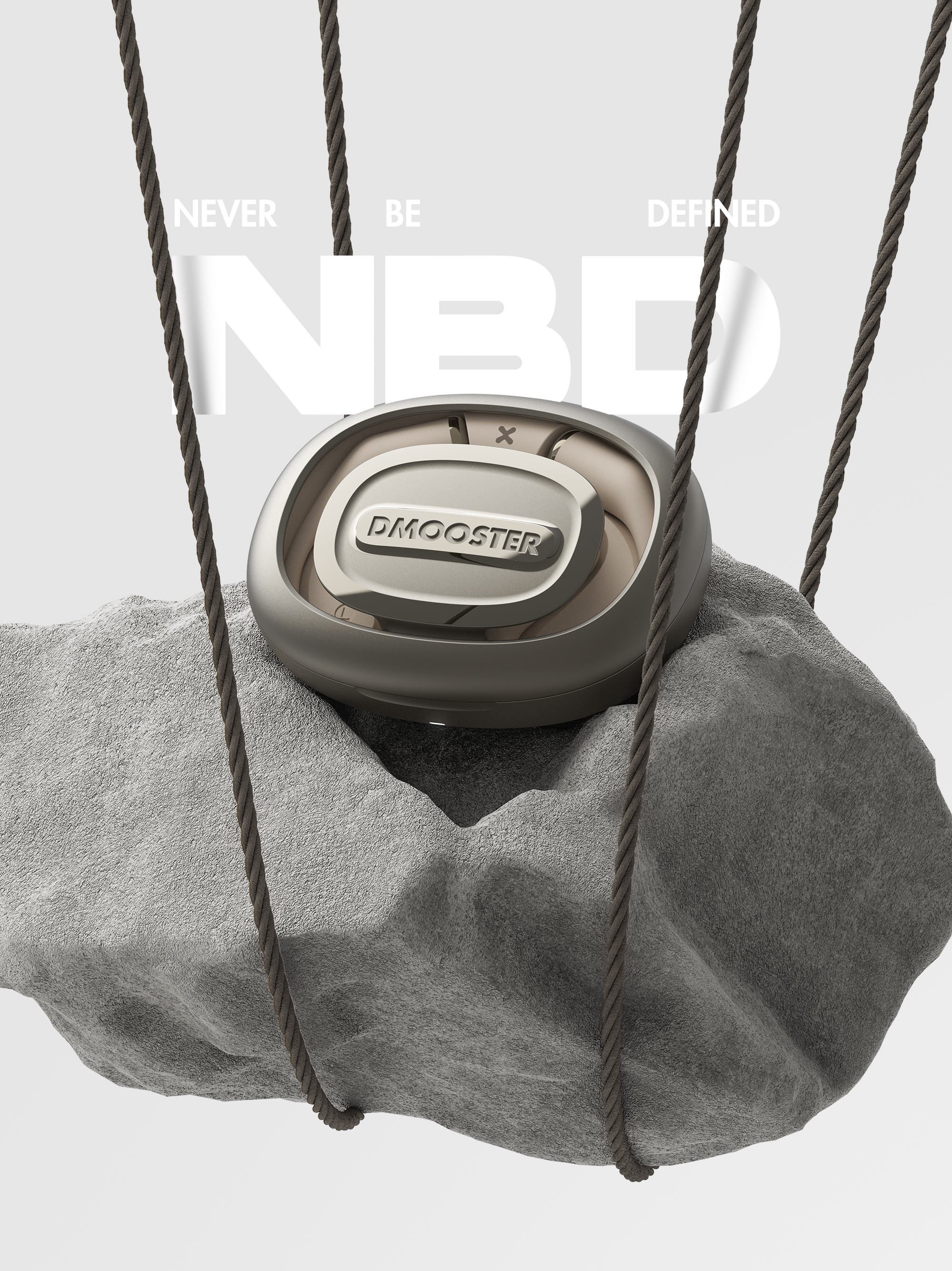 Big Monster，dmooster，Bluetooth headset，Sports headset，industrial design，Render，headset，brand，