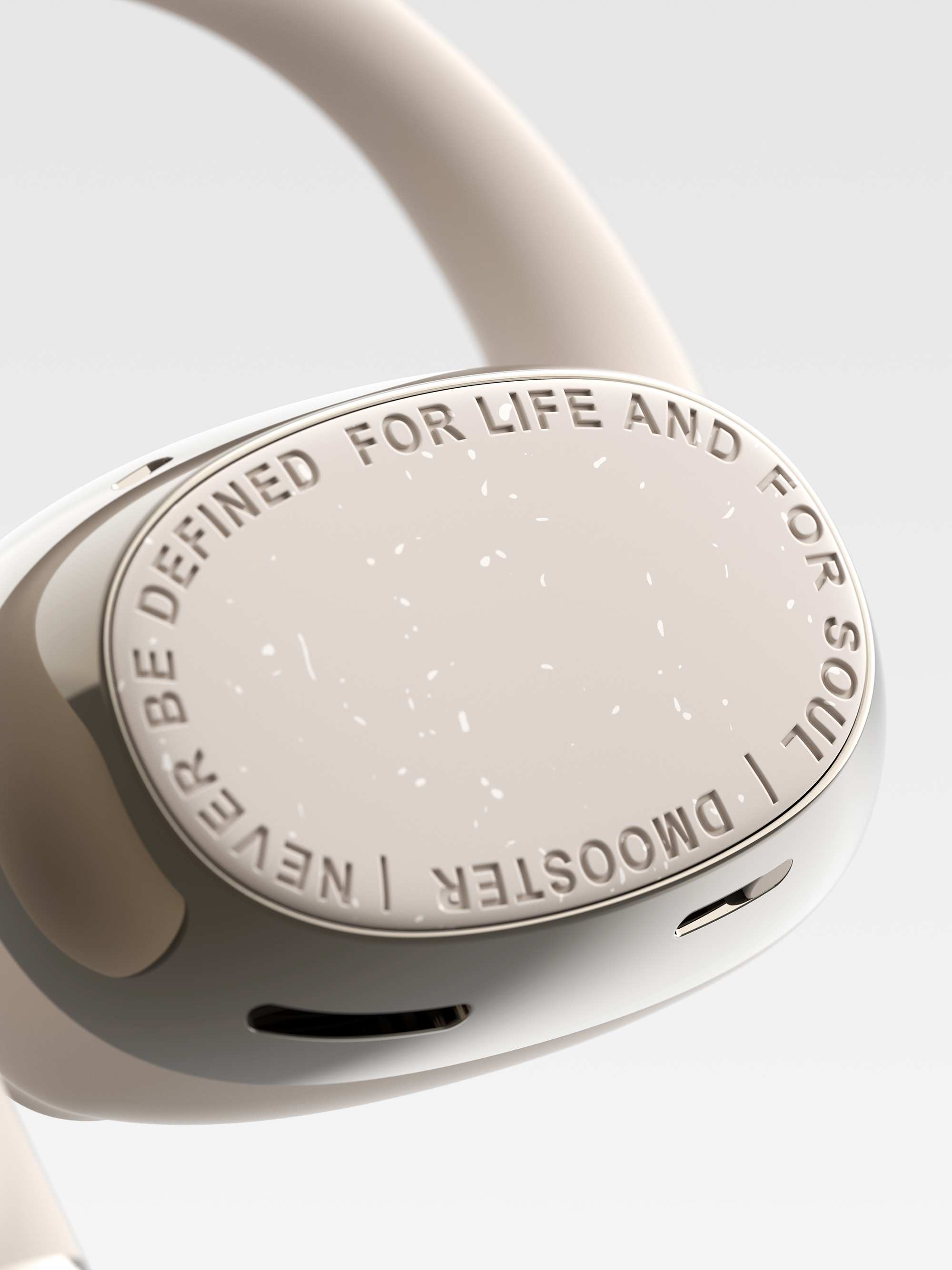 Big Monster，dmooster，Bluetooth headset，Sports headset，industrial design，Render，headset，brand，