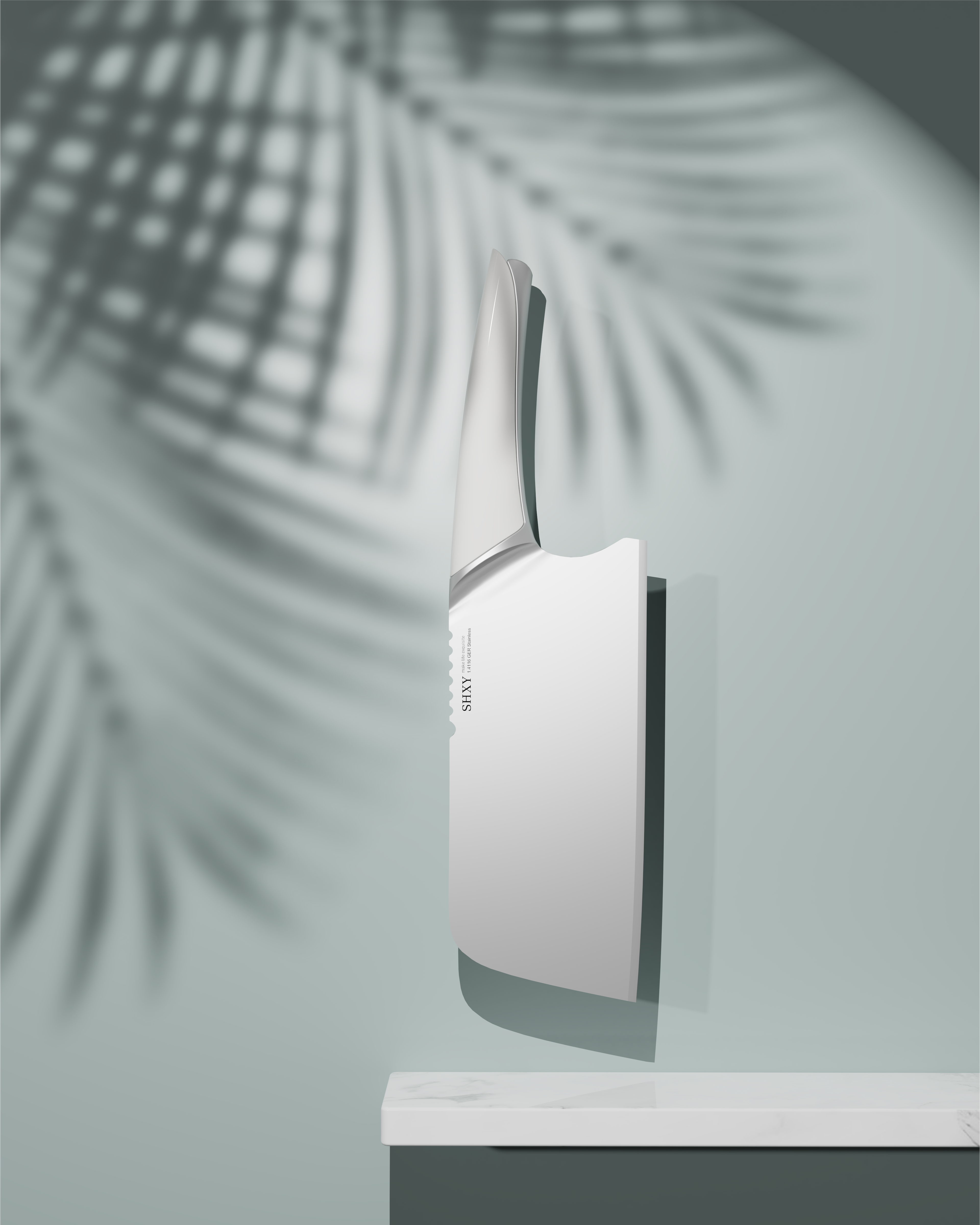 Kitchen supplies，knife，bionics，modern，Simplicity，female sex，streamline，Tenderness，