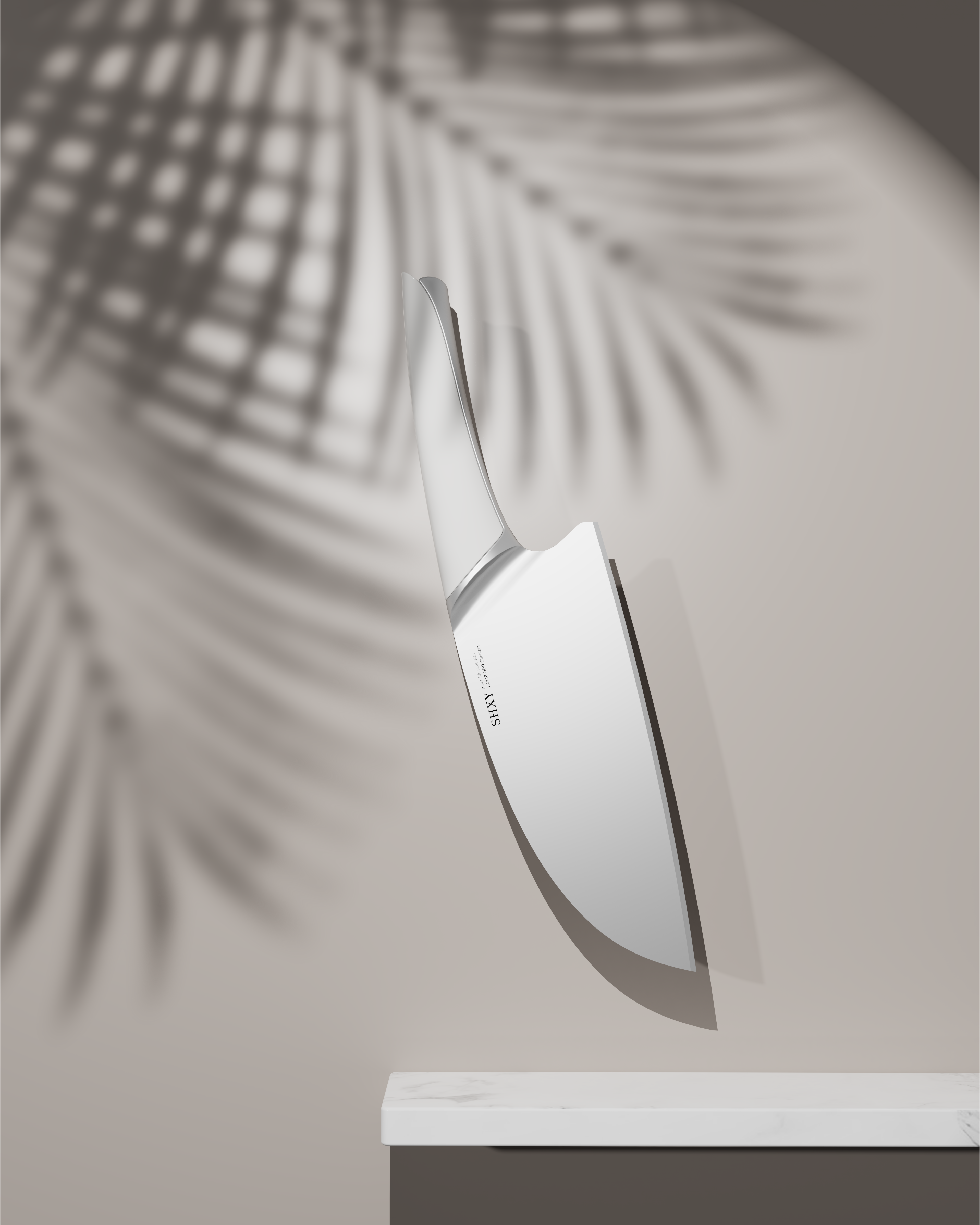 Kitchen supplies，knife，bionics，modern，Simplicity，female sex，streamline，Tenderness，