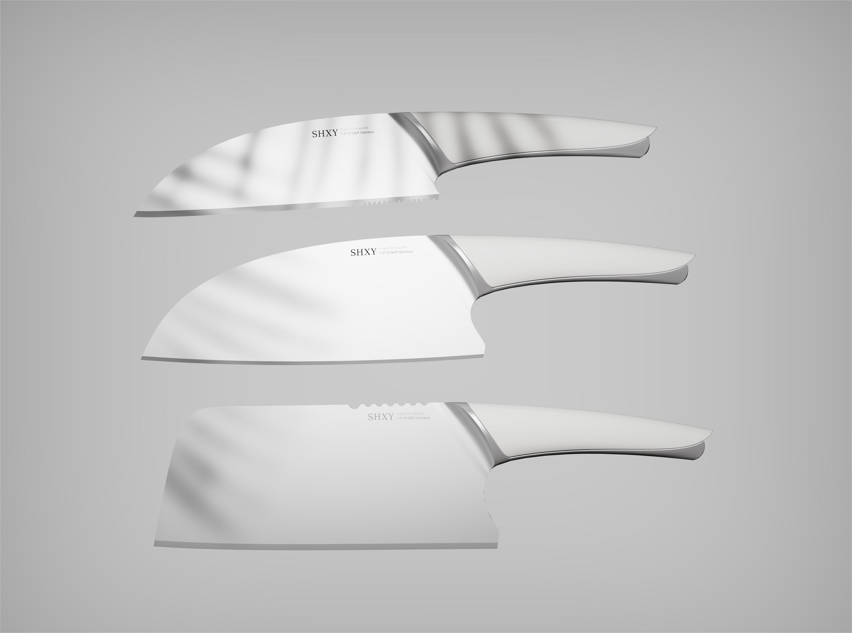 Kitchen supplies，knife，bionics，modern，Simplicity，female sex，streamline，Tenderness，