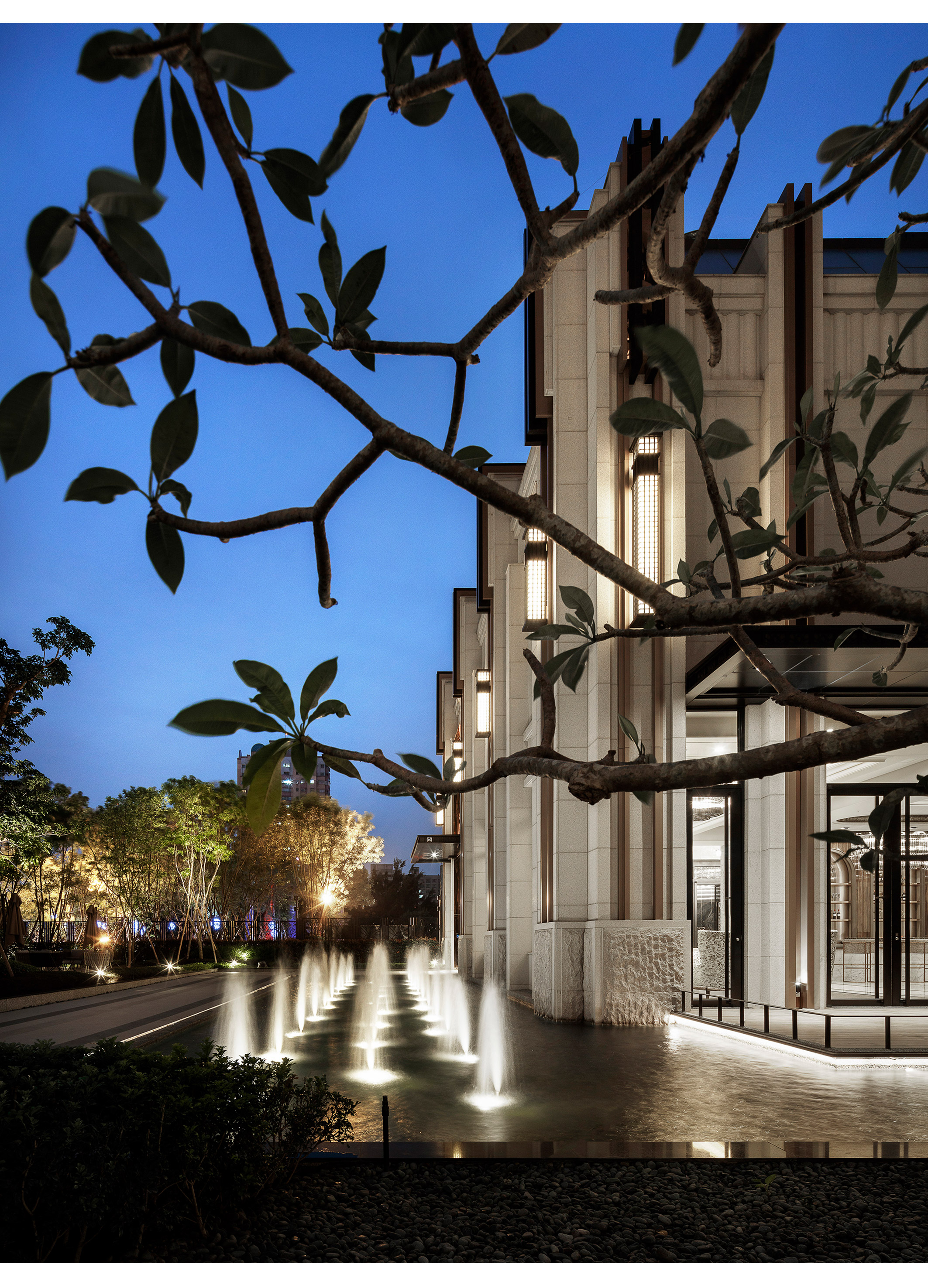 Oriental Courtyard，Modern Elegant Life，urban space，Landscape design，Natural aroma，Tree-Shaded Trail，