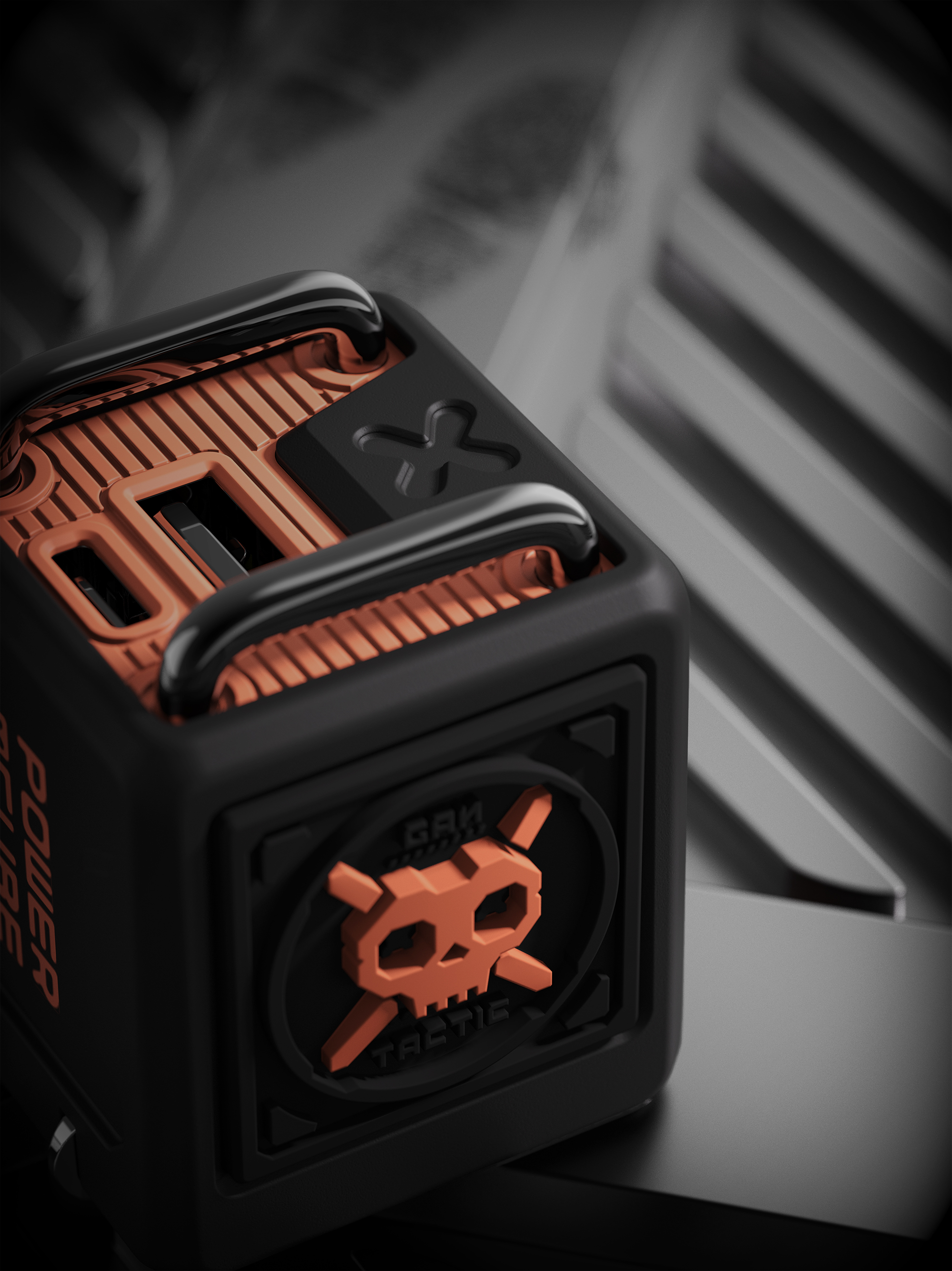 Big Monster，dmooster，Gallium nitride，Filling head，Charger，Quick charging plug，industrial design，Chaopin，