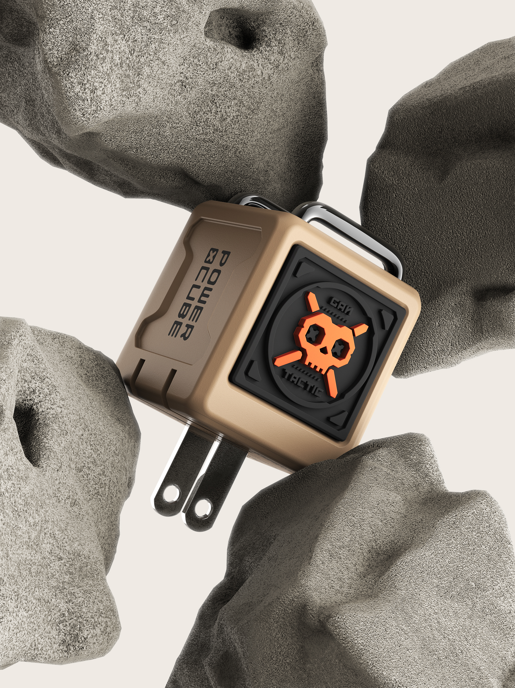 Big Monster，dmooster，Gallium nitride，Filling head，Charger，Quick charging plug，industrial design，Chaopin，