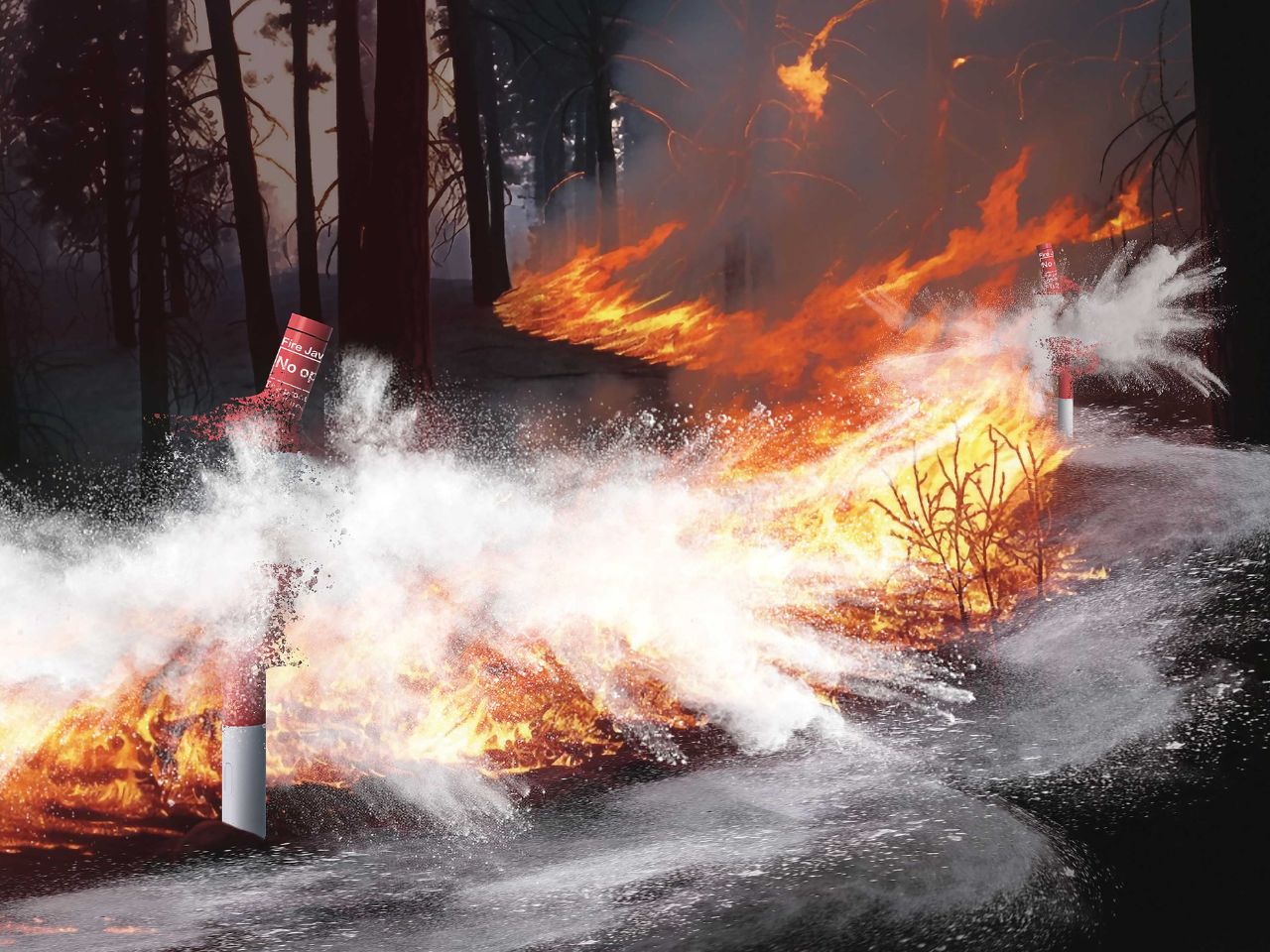 Field fire prevention，Fire fighting tools，Red Dot Design Award，Fire fighting，