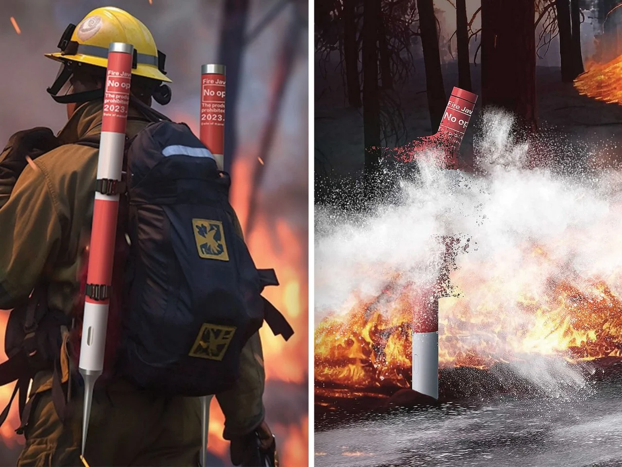 Field fire prevention，Fire fighting tools，Red Dot Design Award，Fire fighting，