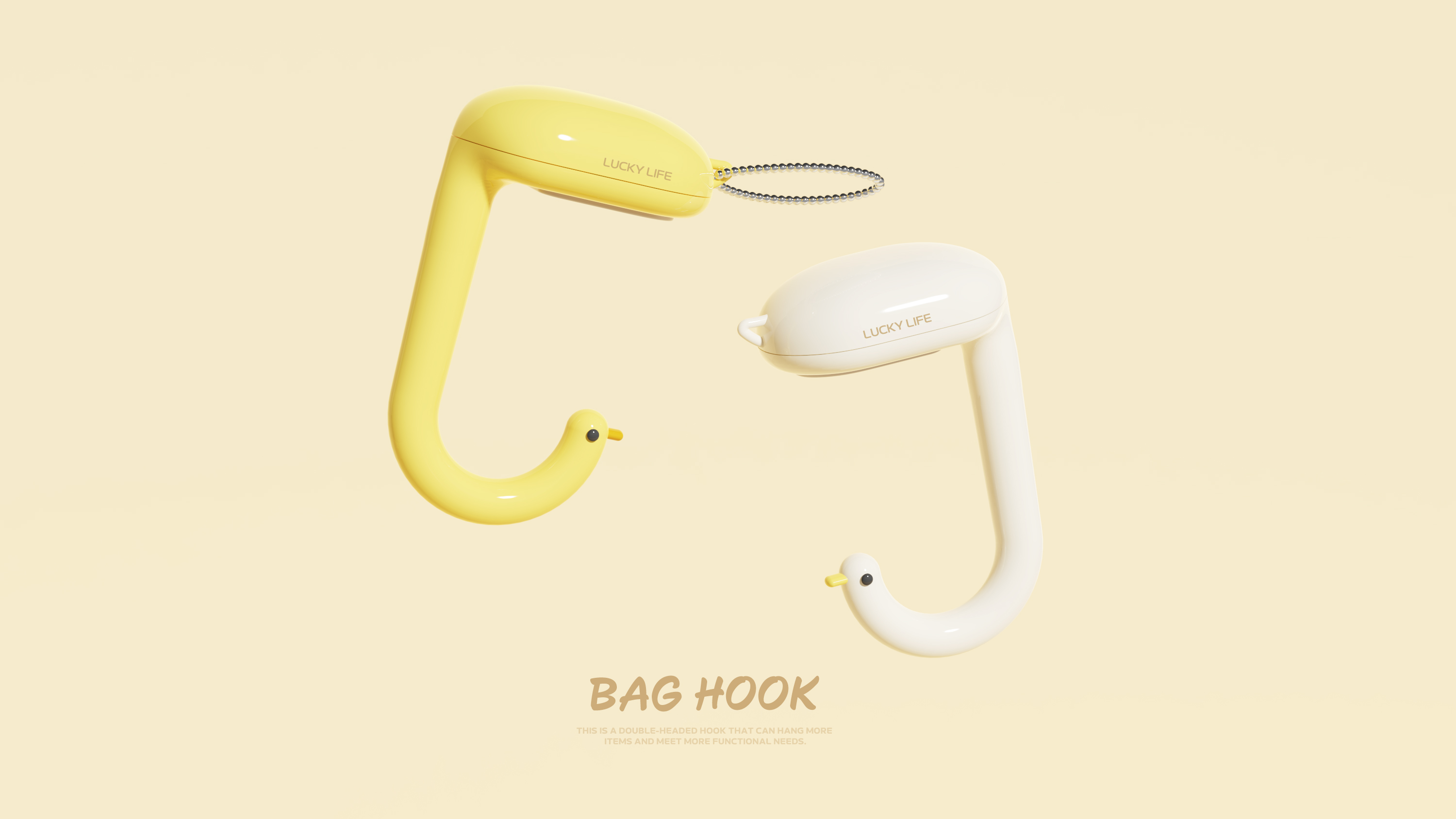a hook，desktop，Schoolbag hook，lovely，colour，
