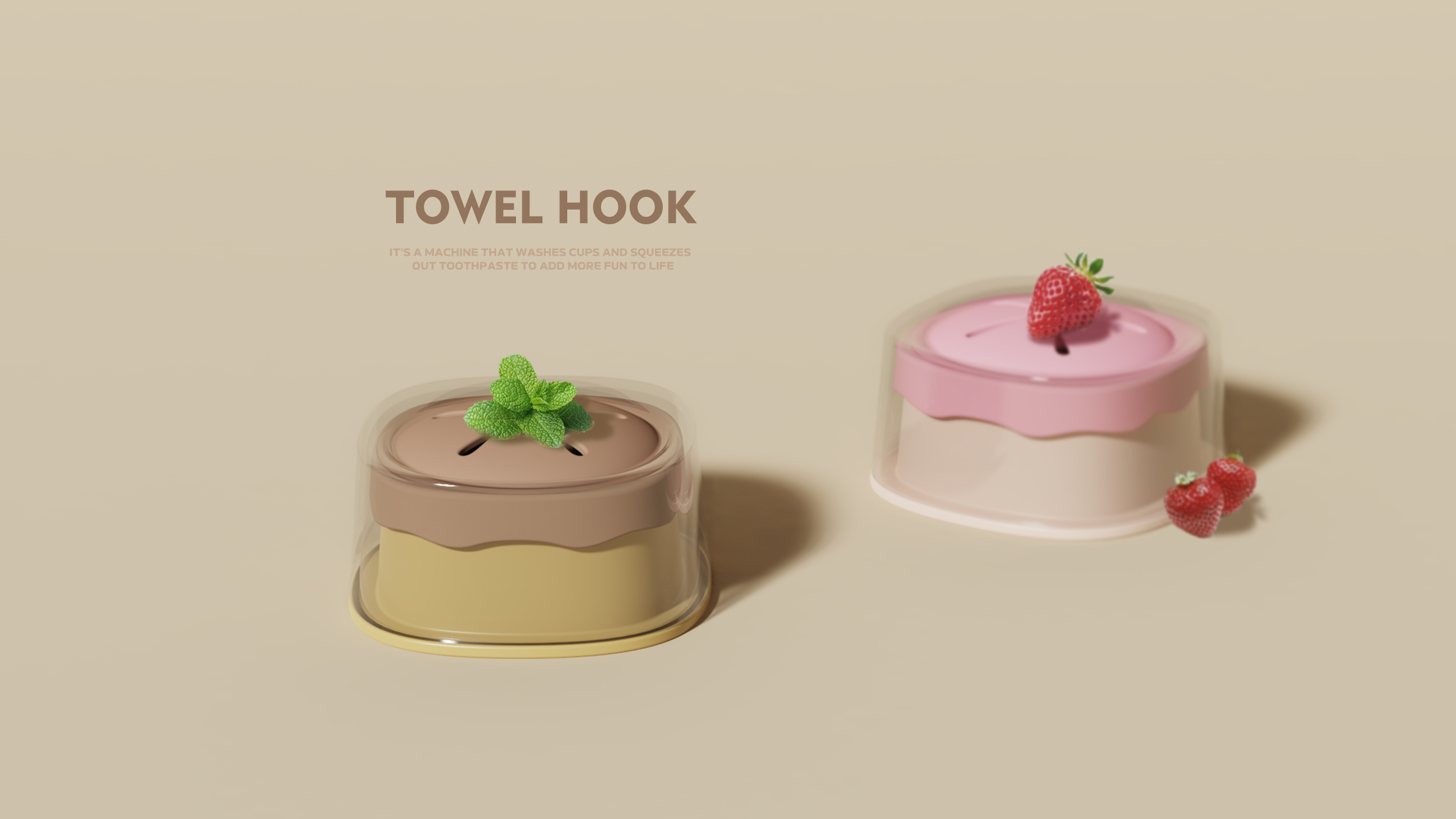 towel，Towel plug，Pudding，lovely，Towel storage，