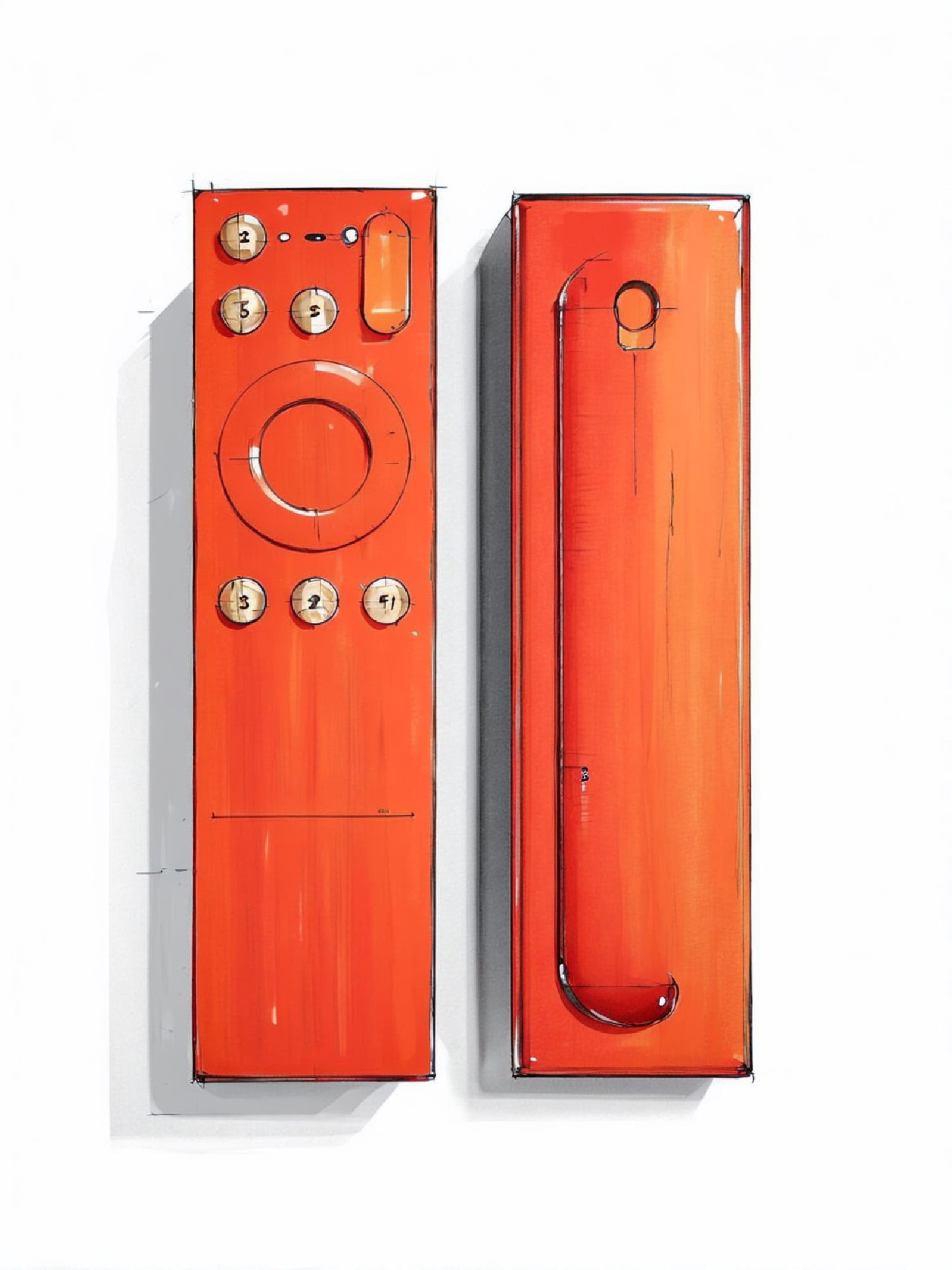 Hand drawn，sketch，industrial design，product design，Hand drawn for postgraduate entrance examination，marker pen，AIGC，LORA，