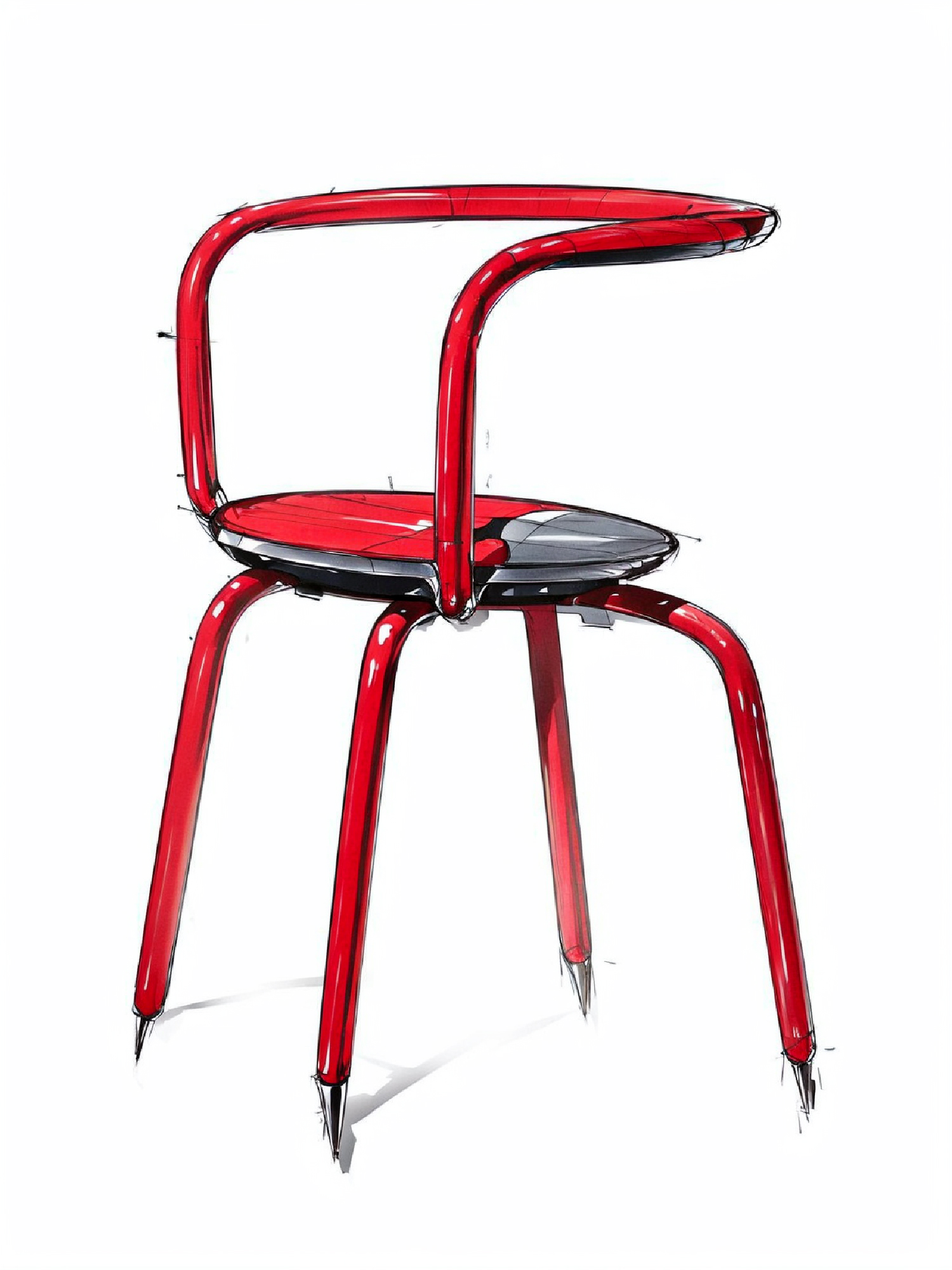 Hand drawn，sketch，industrial design，product design，Hand drawn for postgraduate entrance examination，marker pen，AIGC，LORA，