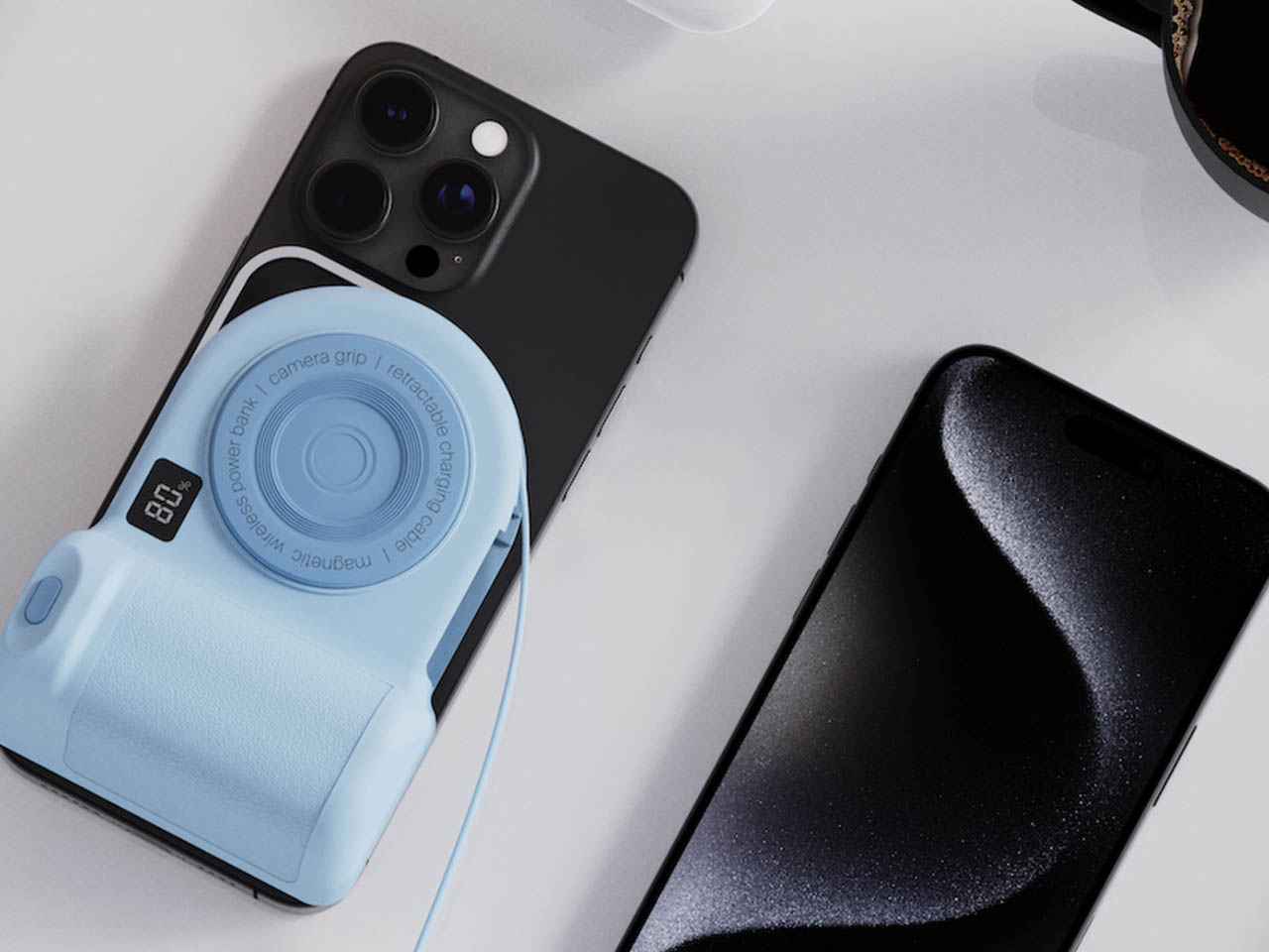 Mobile Accessories，IPhone accessories，magnetic attraction technology，Shooting experience，