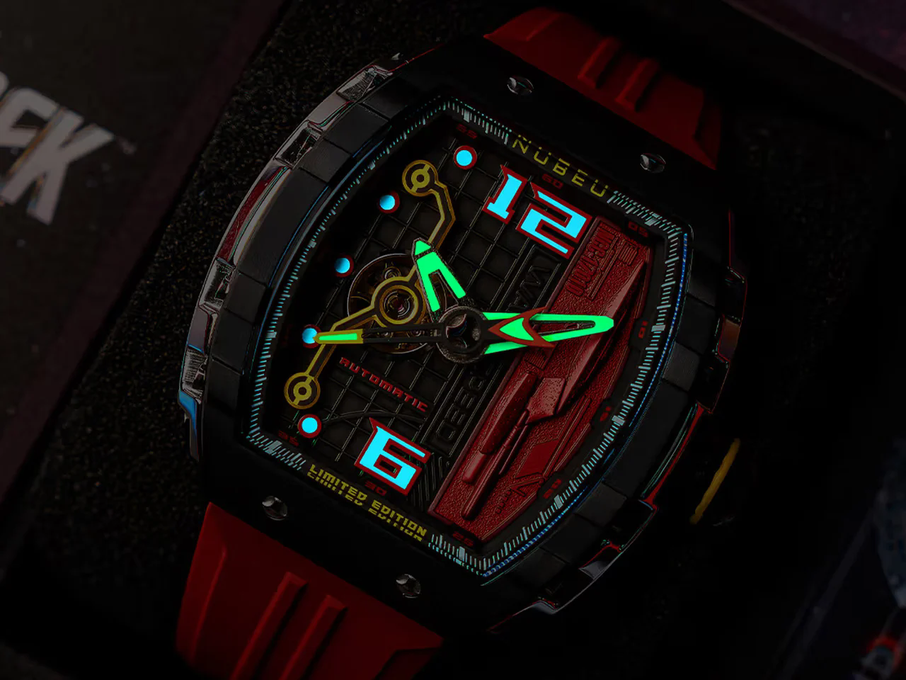 Wrist watch，Science fiction theme，Star Trek，Starship Commander，