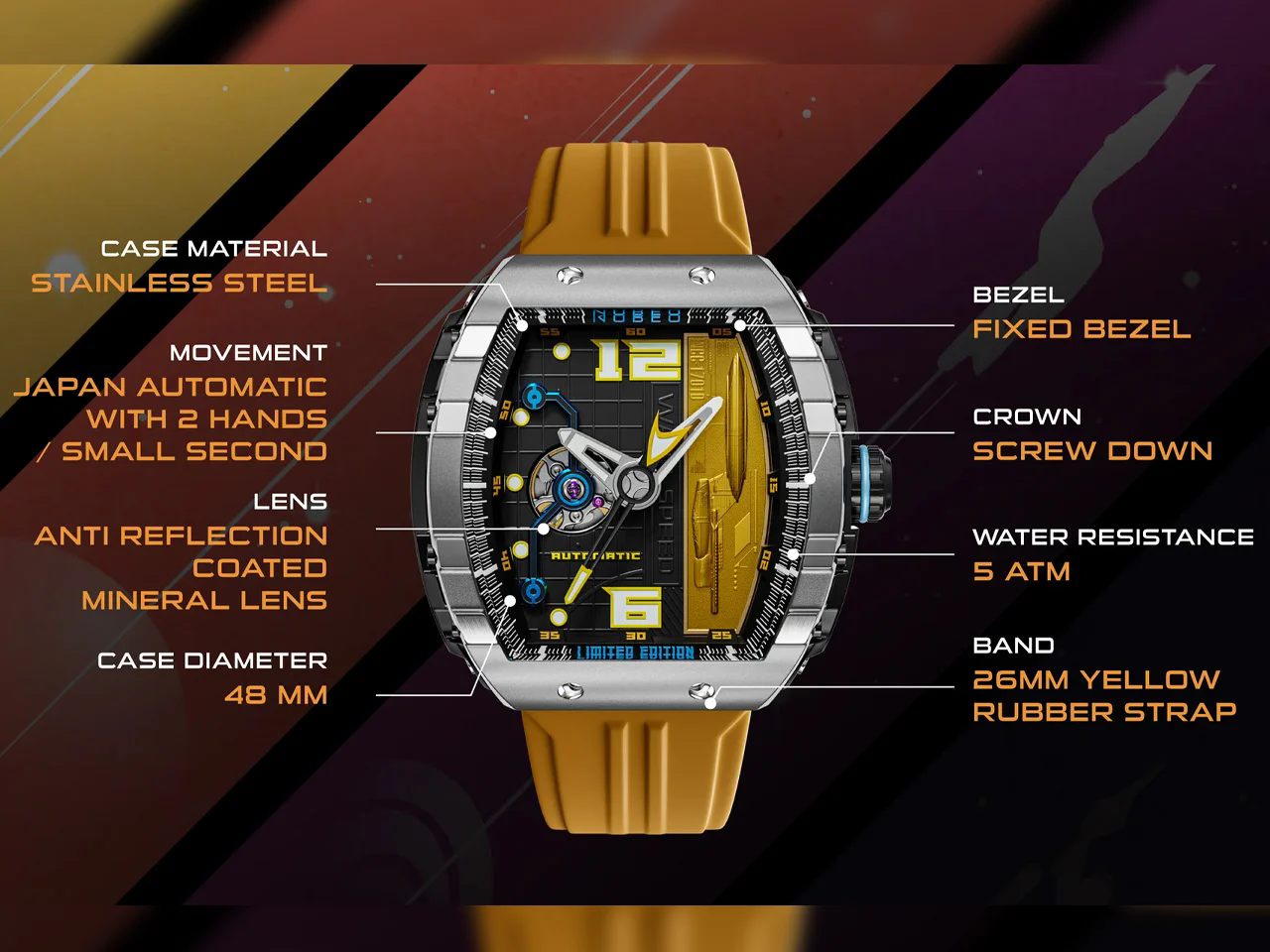 Wrist watch，Science fiction theme，Star Trek，Starship Commander，