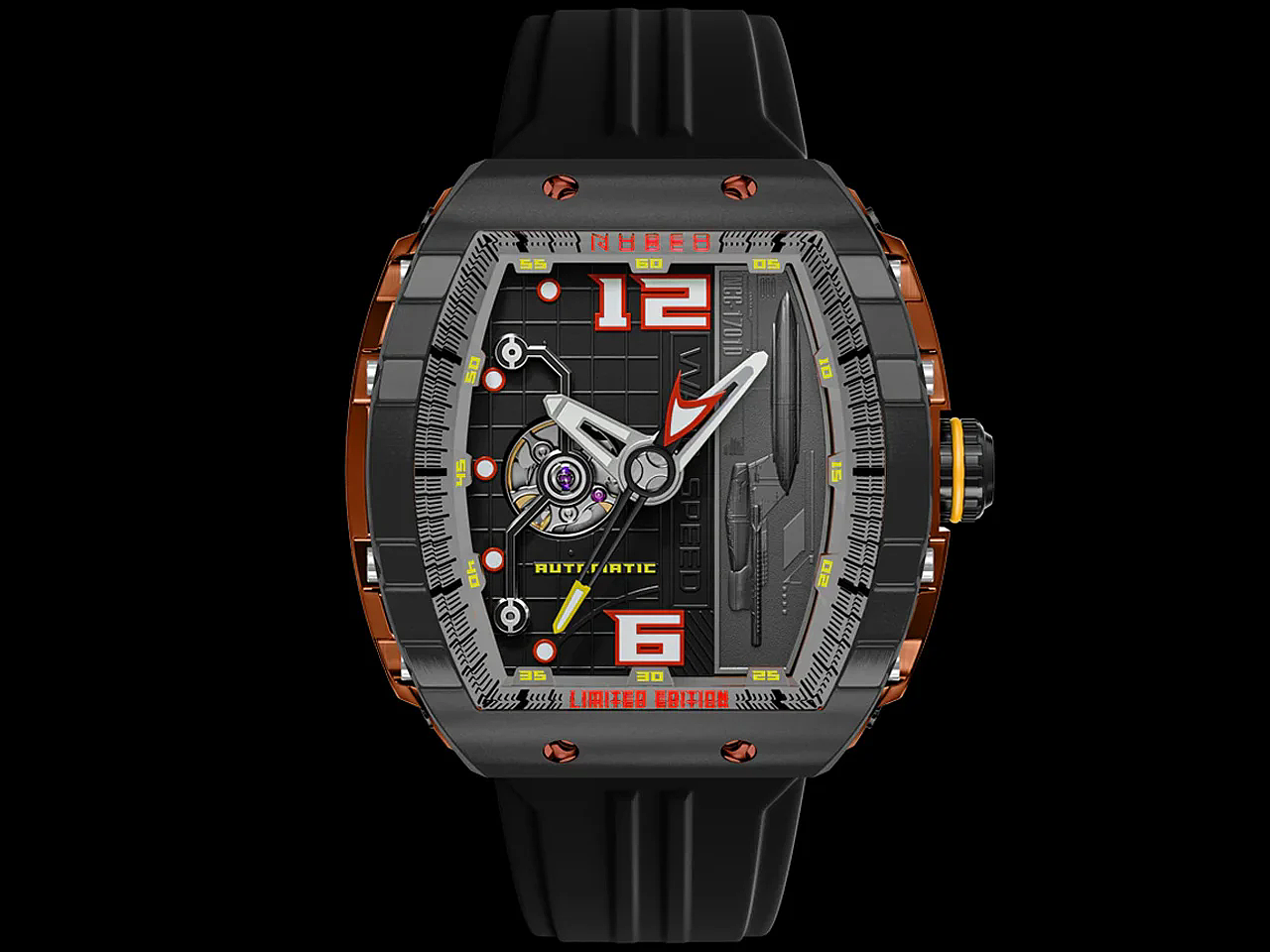 Wrist watch，Science fiction theme，Star Trek，Starship Commander，