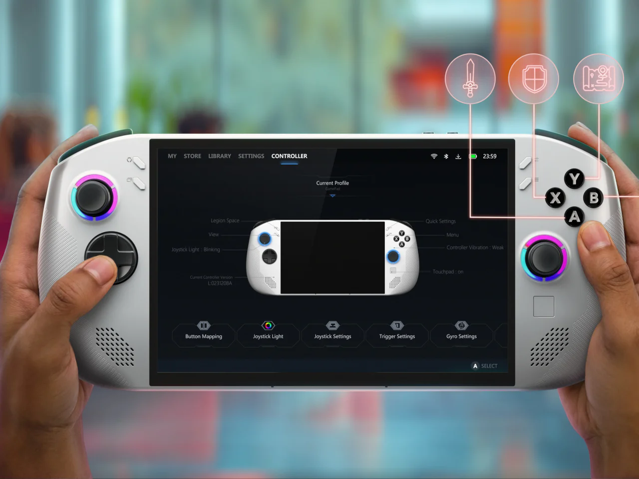 Legion Go S，Legion Pro 7i，Legion Tower 7i，Glasses 2，Wireless headset，