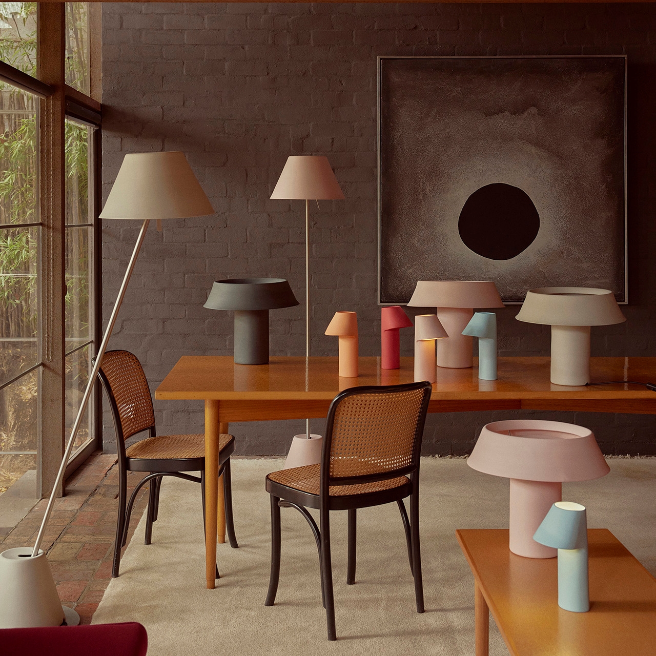 Handmade ceramics，Lighting lamps，Portable，environment protection，