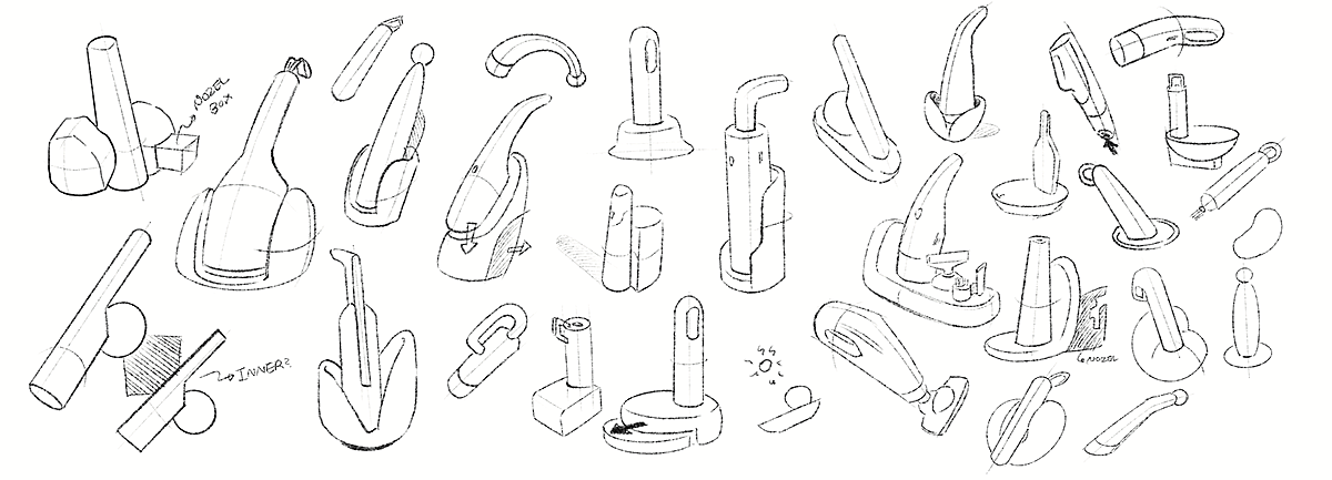 Obile，Vacuum cleaner，Household Electric Appliances，industrial design，