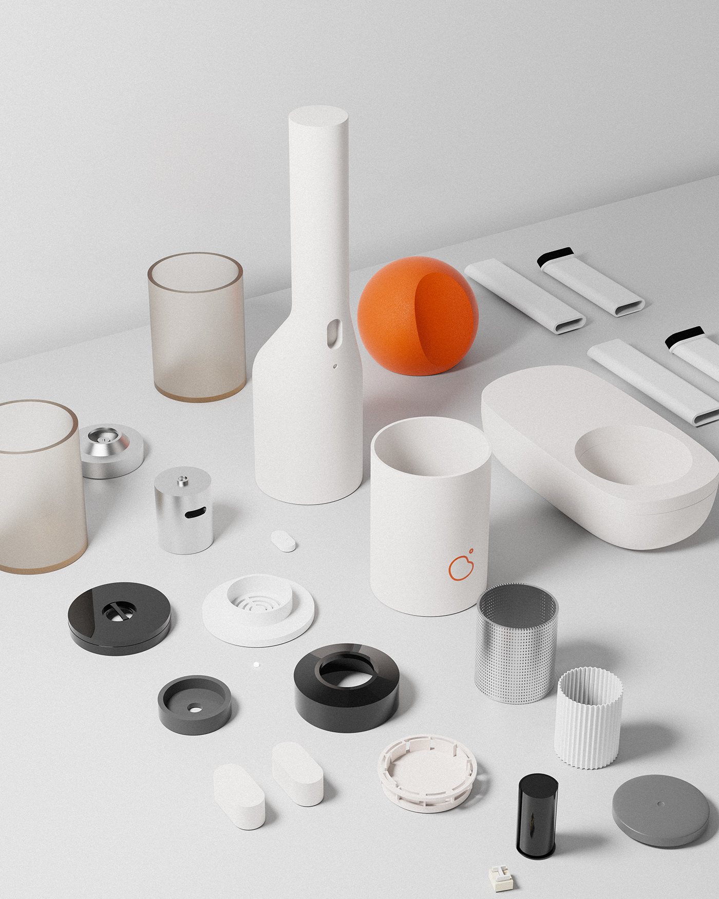 Obile，Vacuum cleaner，Household Electric Appliances，industrial design，