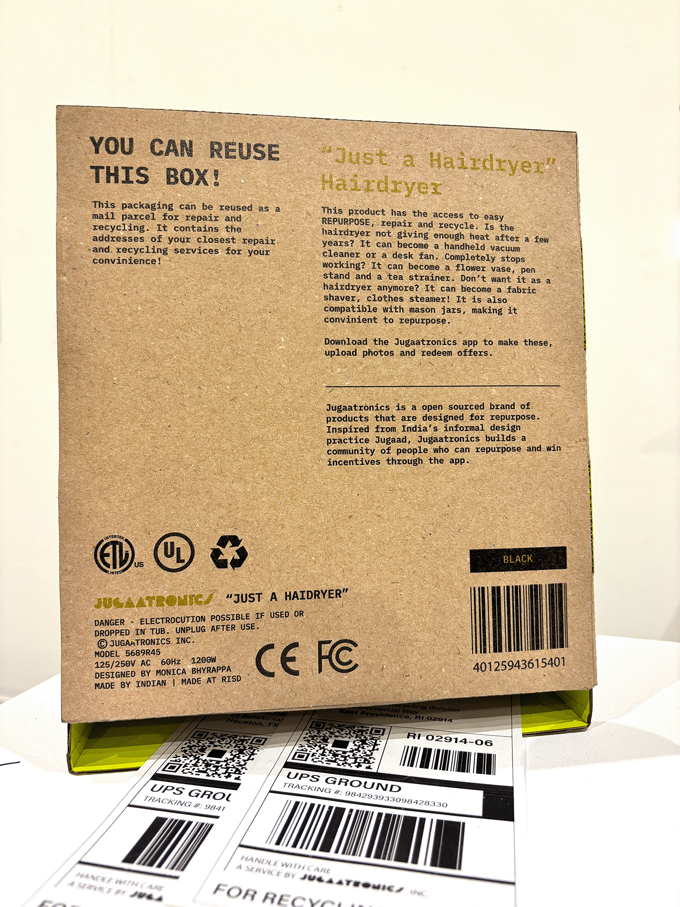 Jugaatronics，Housewear & Furnishings，Can be recycled，environment，