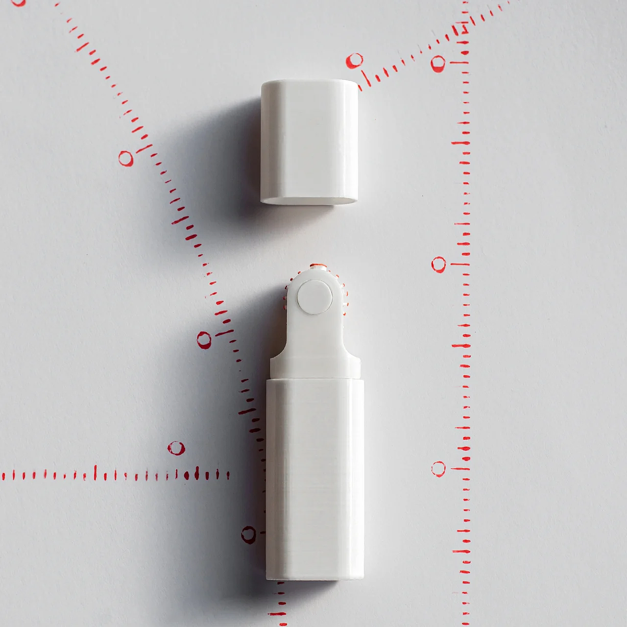 Portable design，Measuring tools，Handmade，originality，hanko，