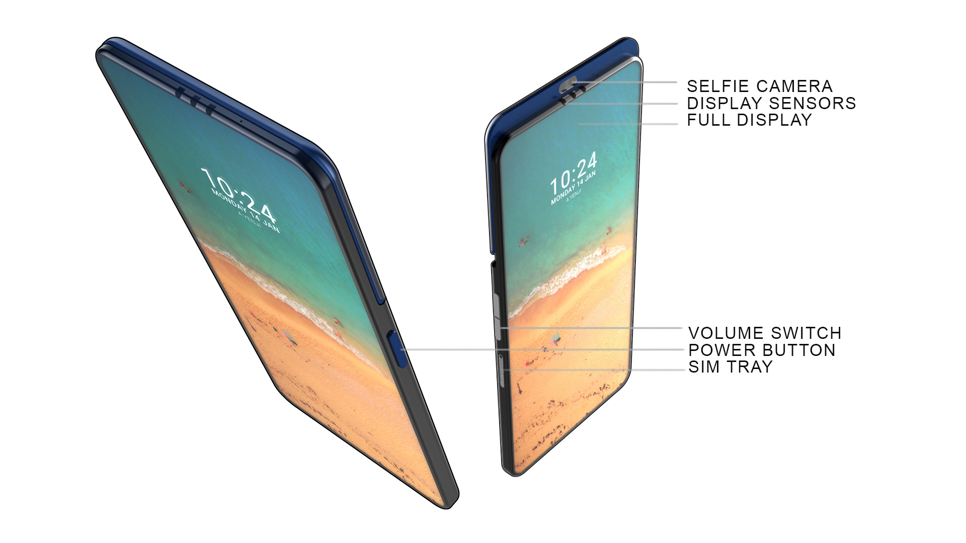 edge，Full screen，Intelligent mobile phone，