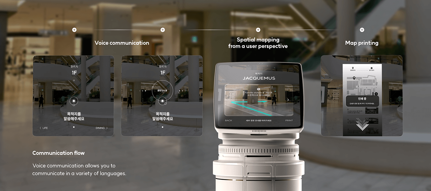 Pillaris，intelligent wayfinding system，Digital，electronic product，