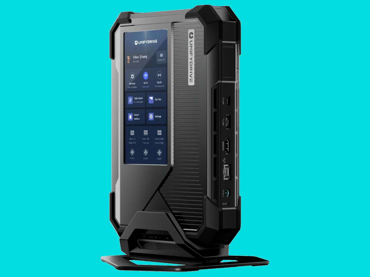 mobile hard disk drive，48TB，UnifyDrive UP6，NAS storage，