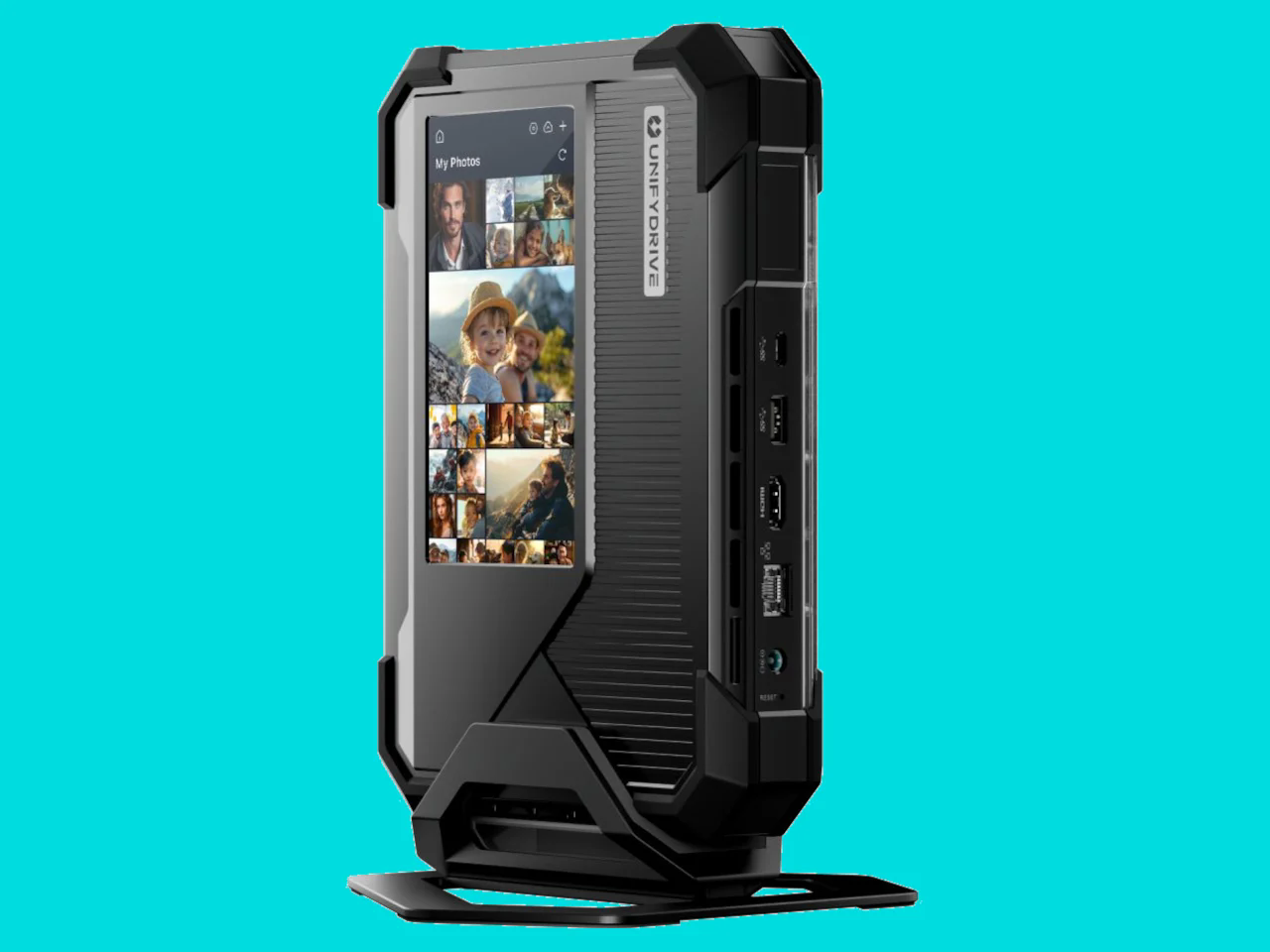 mobile hard disk drive，48TB，UnifyDrive UP6，NAS storage，