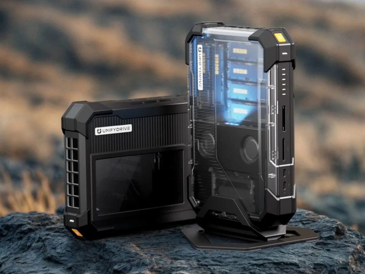mobile hard disk drive，48TB，UnifyDrive UP6，NAS storage，