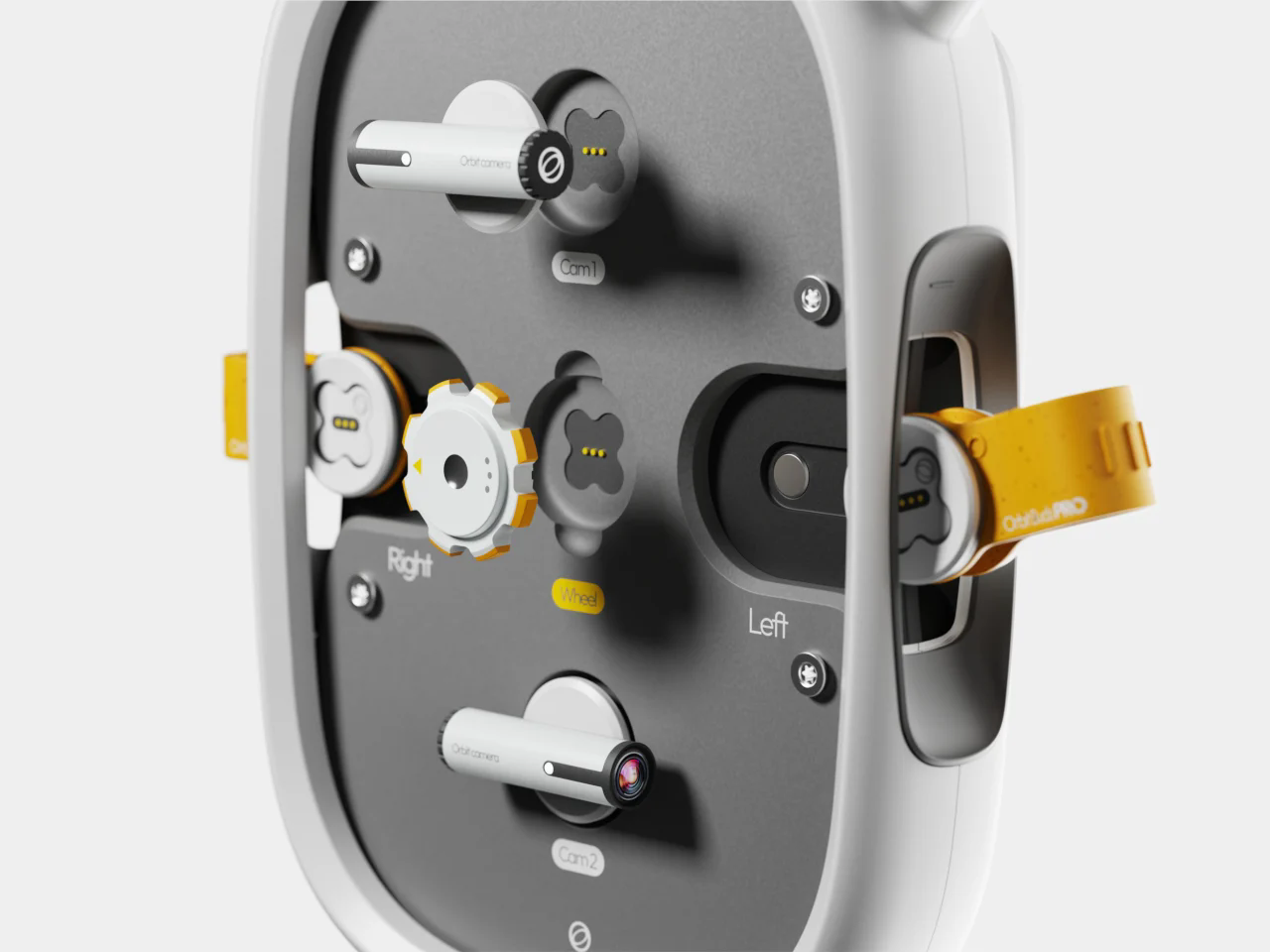 orbit，modularization，Wireless headset，screen，Charging box，