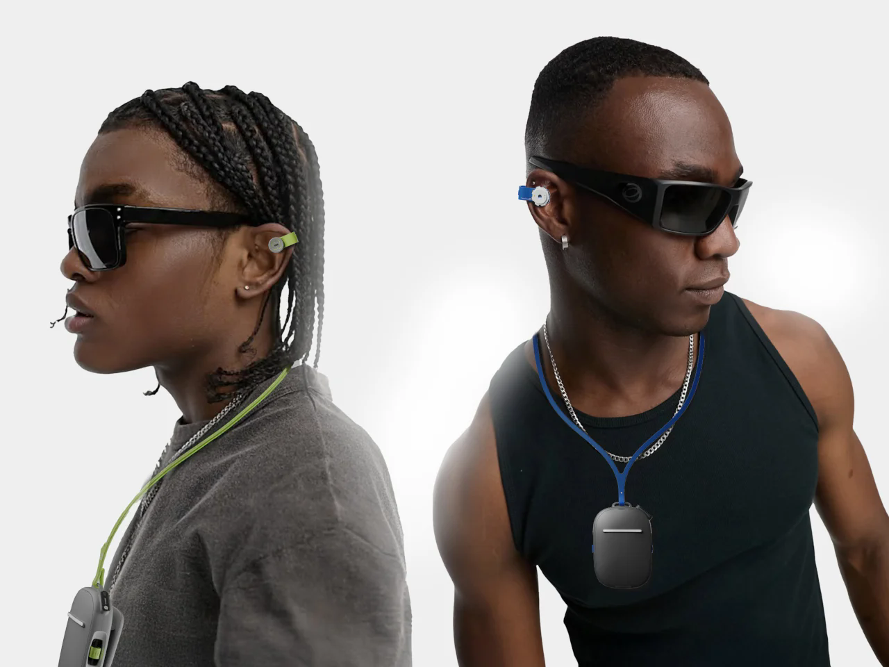 orbit，modularization，Wireless headset，screen，Charging box，