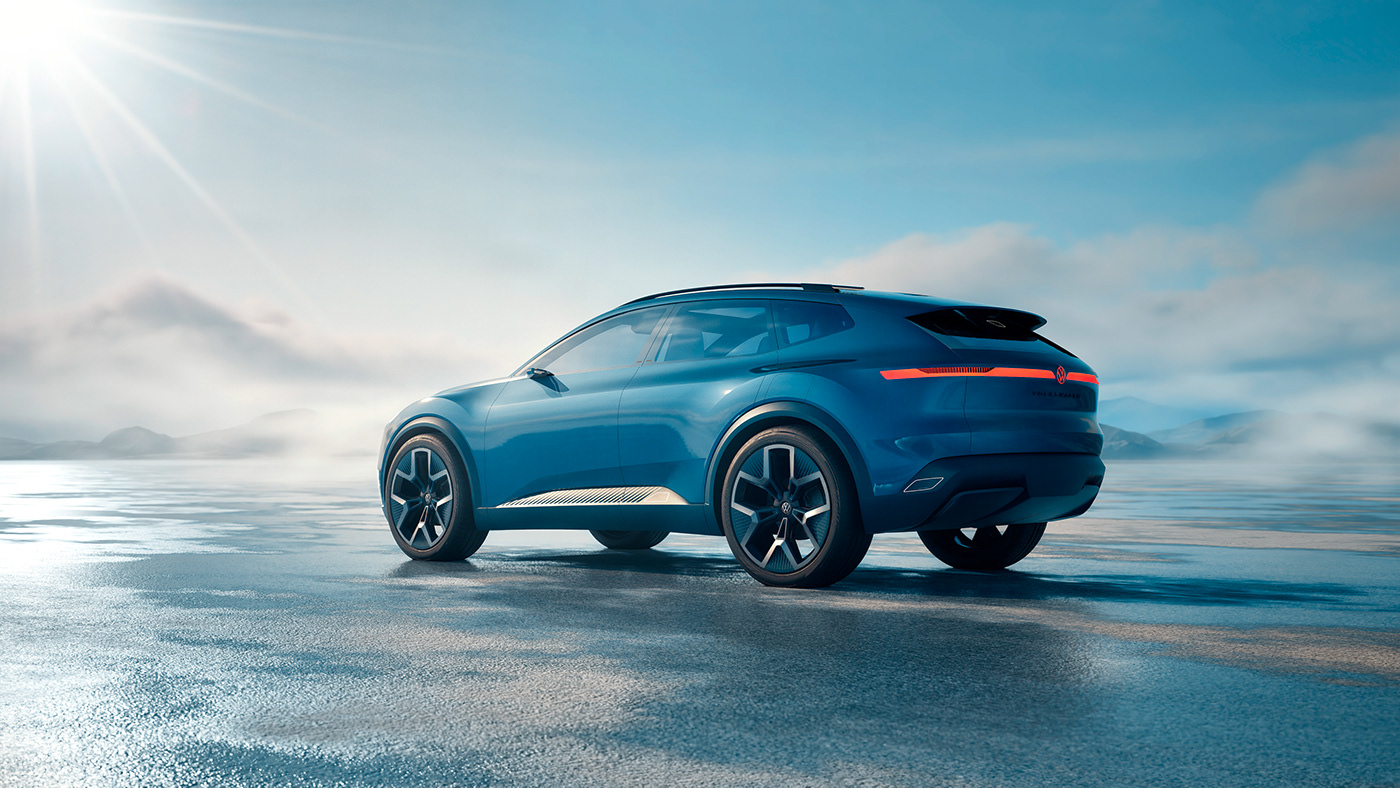 automobile，vehicle，Volkswagen ID. CODE，conceptual design，