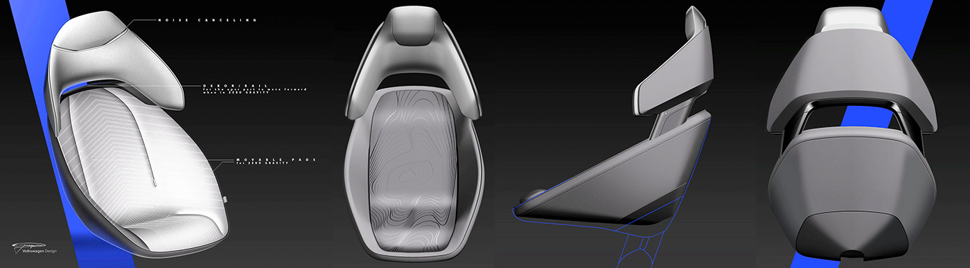 automobile，vehicle，Volkswagen ID. CODE，conceptual design，