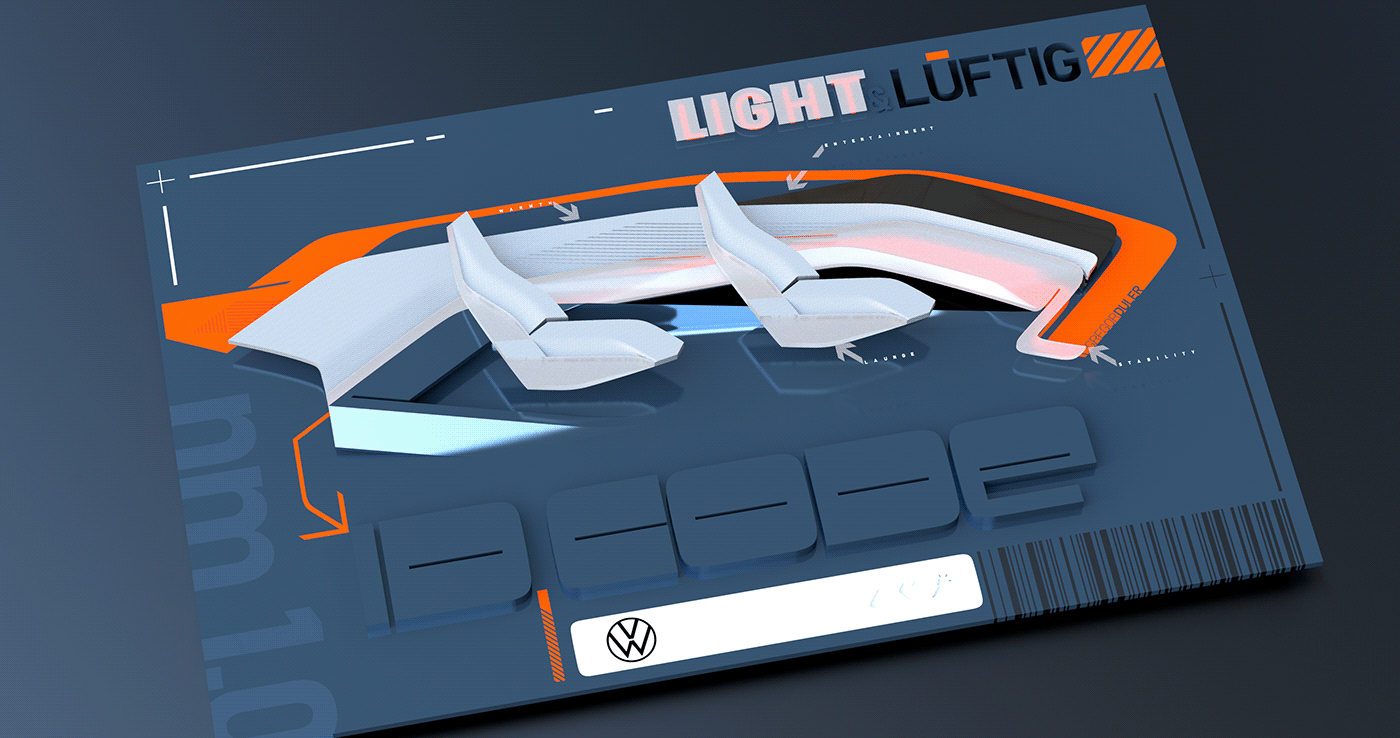 automobile，vehicle，Volkswagen ID. CODE，conceptual design，