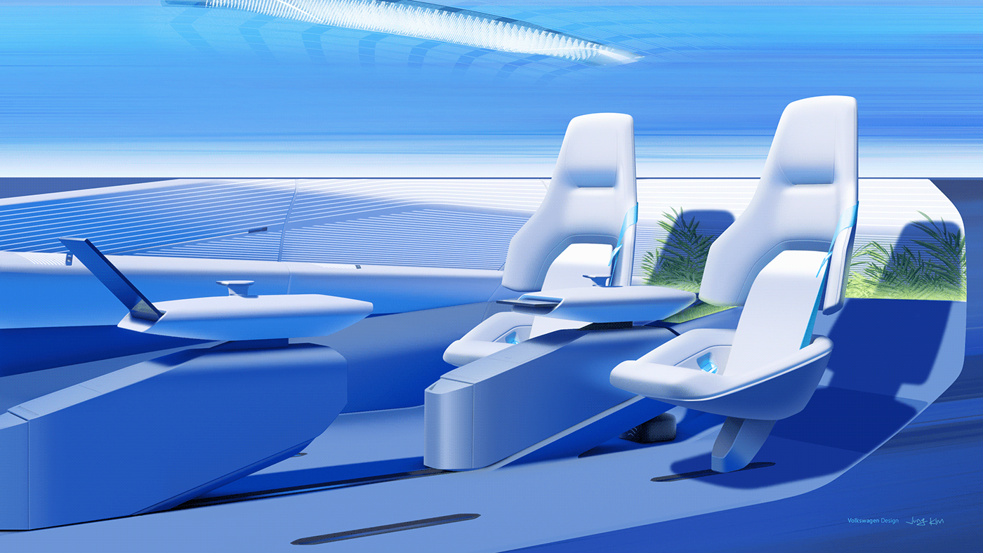 automobile，vehicle，Volkswagen ID. CODE，conceptual design，