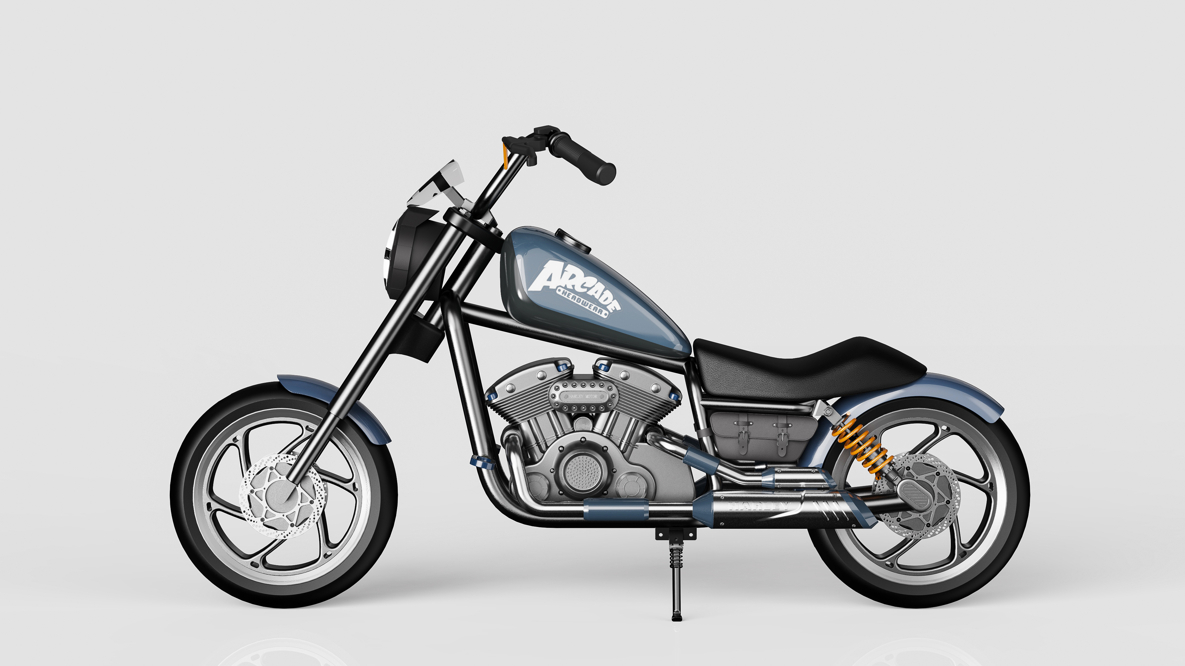 Children electric car，Children's Harlem，Creative design，Toy design，industrial design，