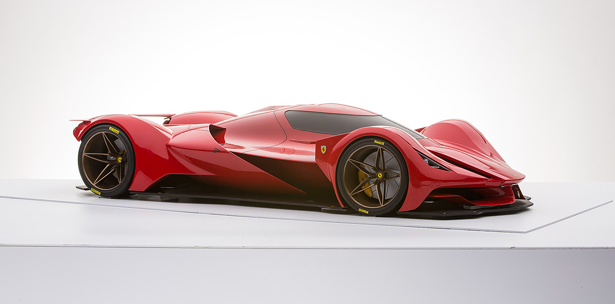 industrial design，Ferrari，Sports car，ferrari，concept，