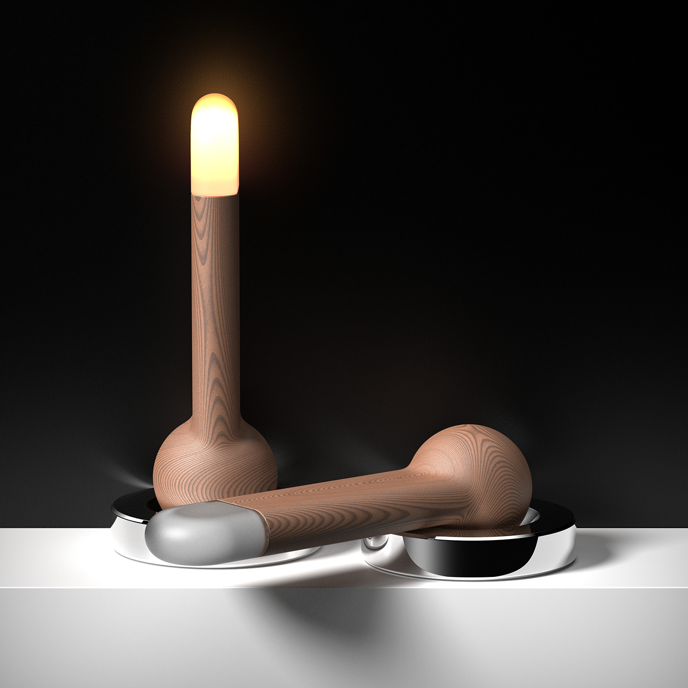 Competition items，Morning Wood，Lighting lamps，render weekly，Competition items，