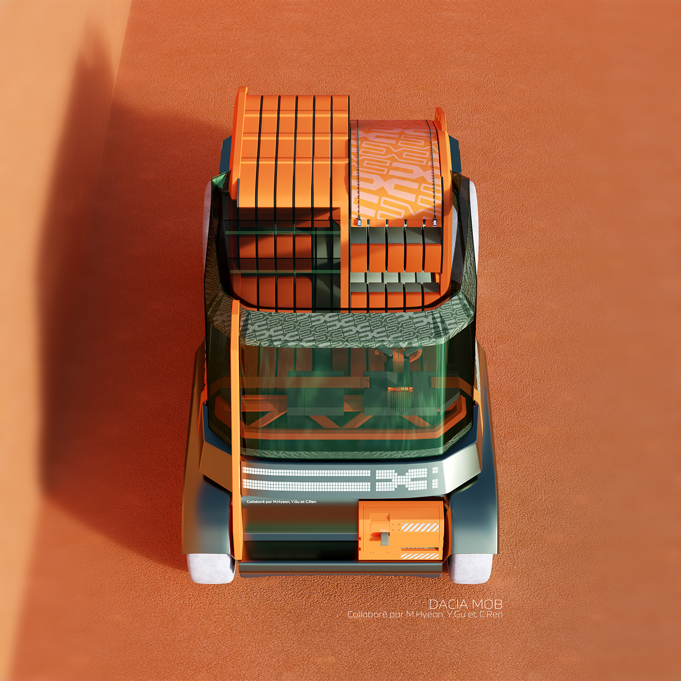 automobile，vehicle，Dacia MÖB，industrial design，