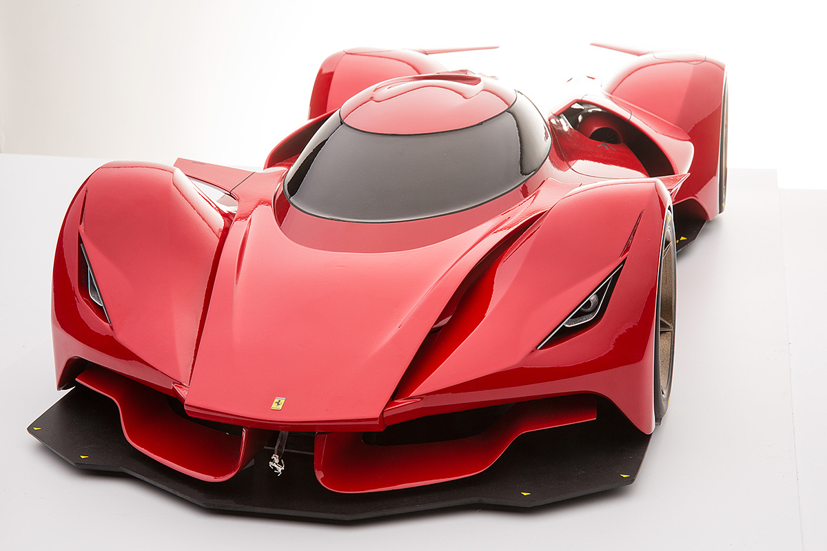 industrial design，Ferrari，Sports car，ferrari，concept，