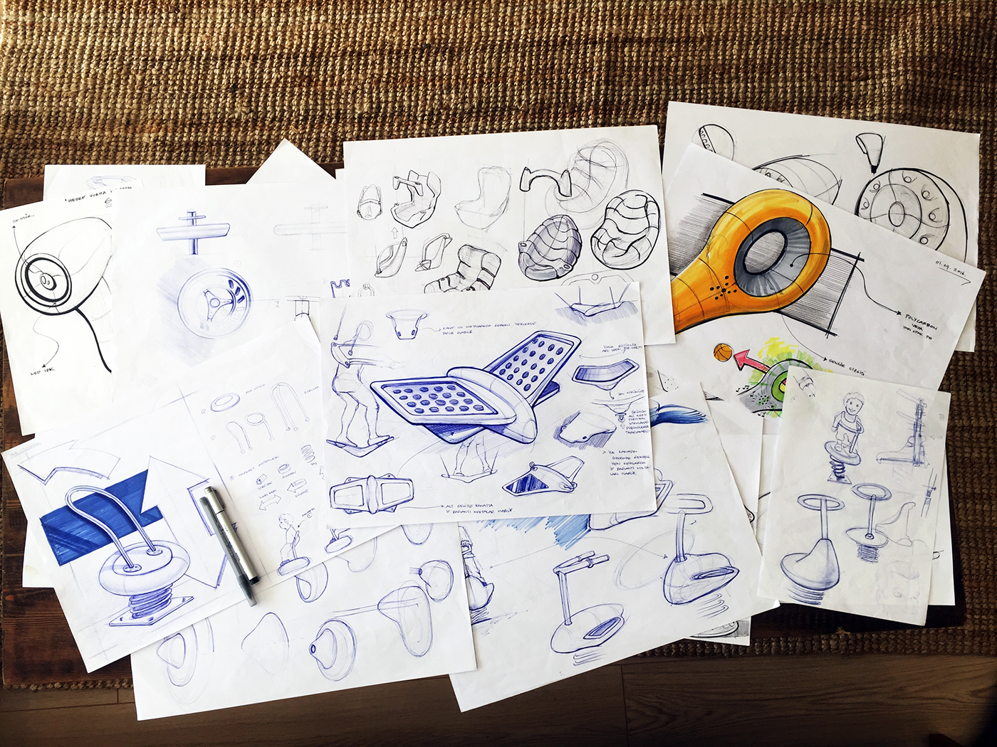 Sketch，Highground，works，Exhibition，Hand drawn，