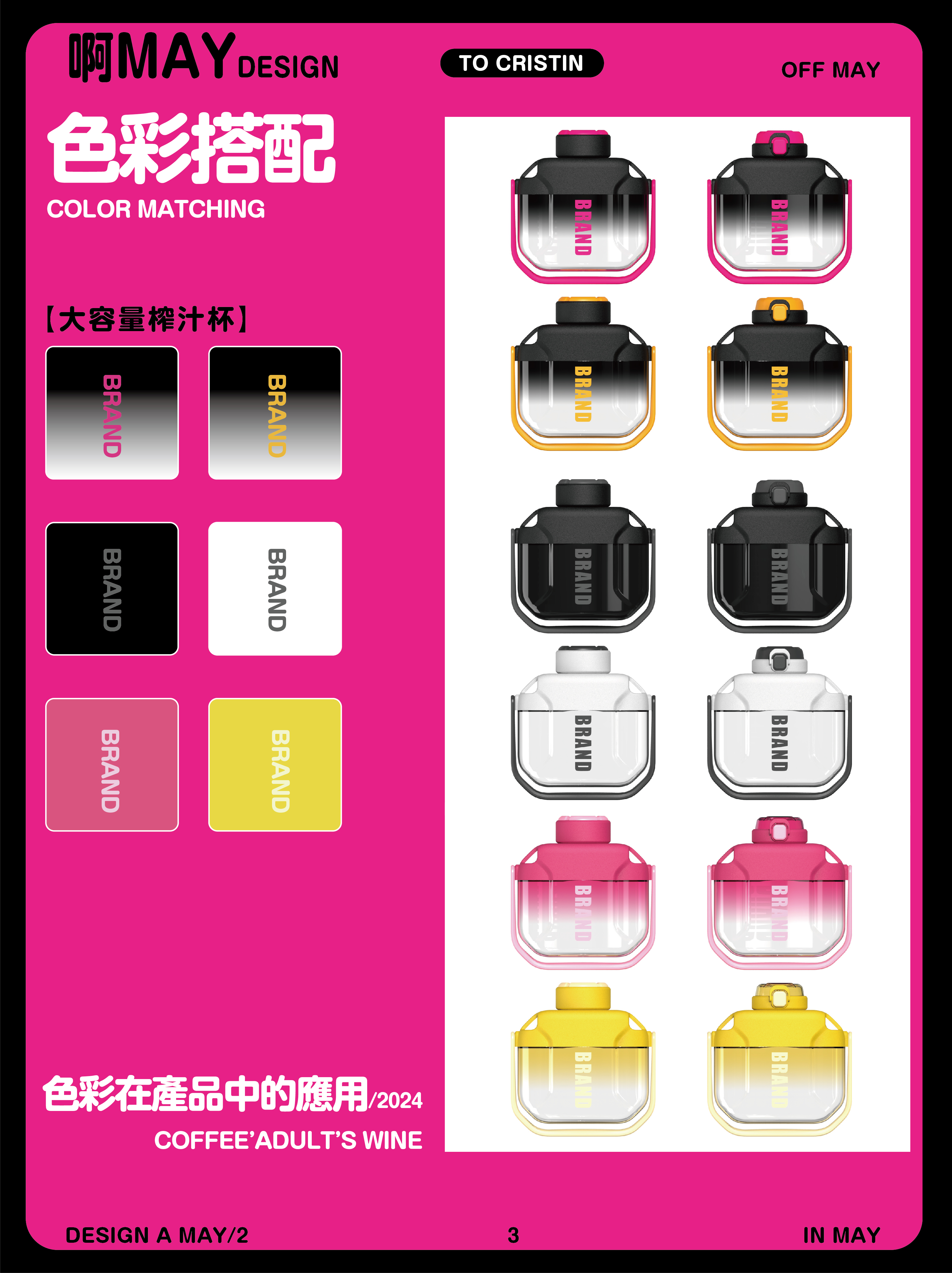 Appearance design，product design，industrial design，Portable Juicer，Design process，Housewear & Furnishings，